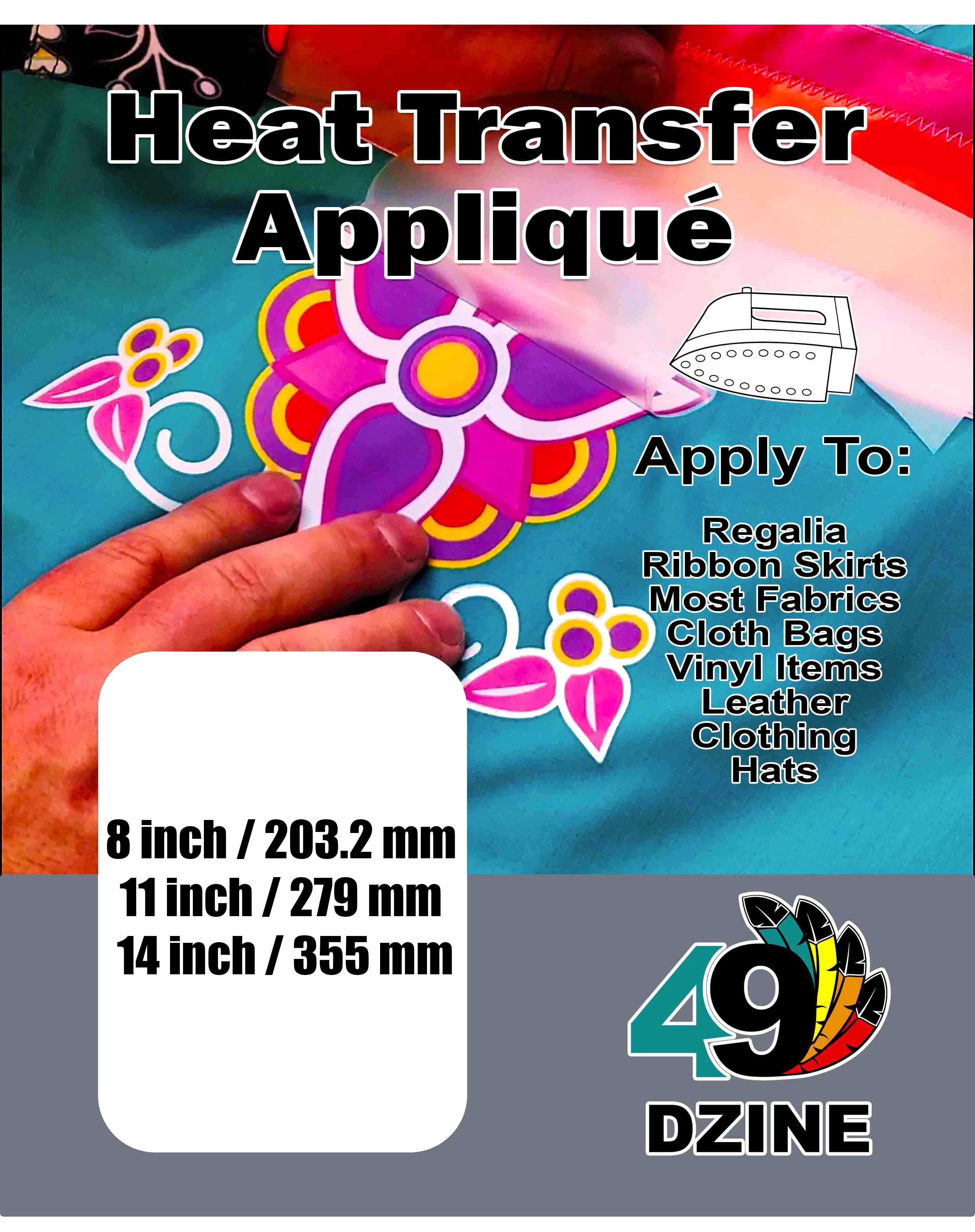 Sweet Offering Beadwork Two arm pieces Transfer (Various Sizes)