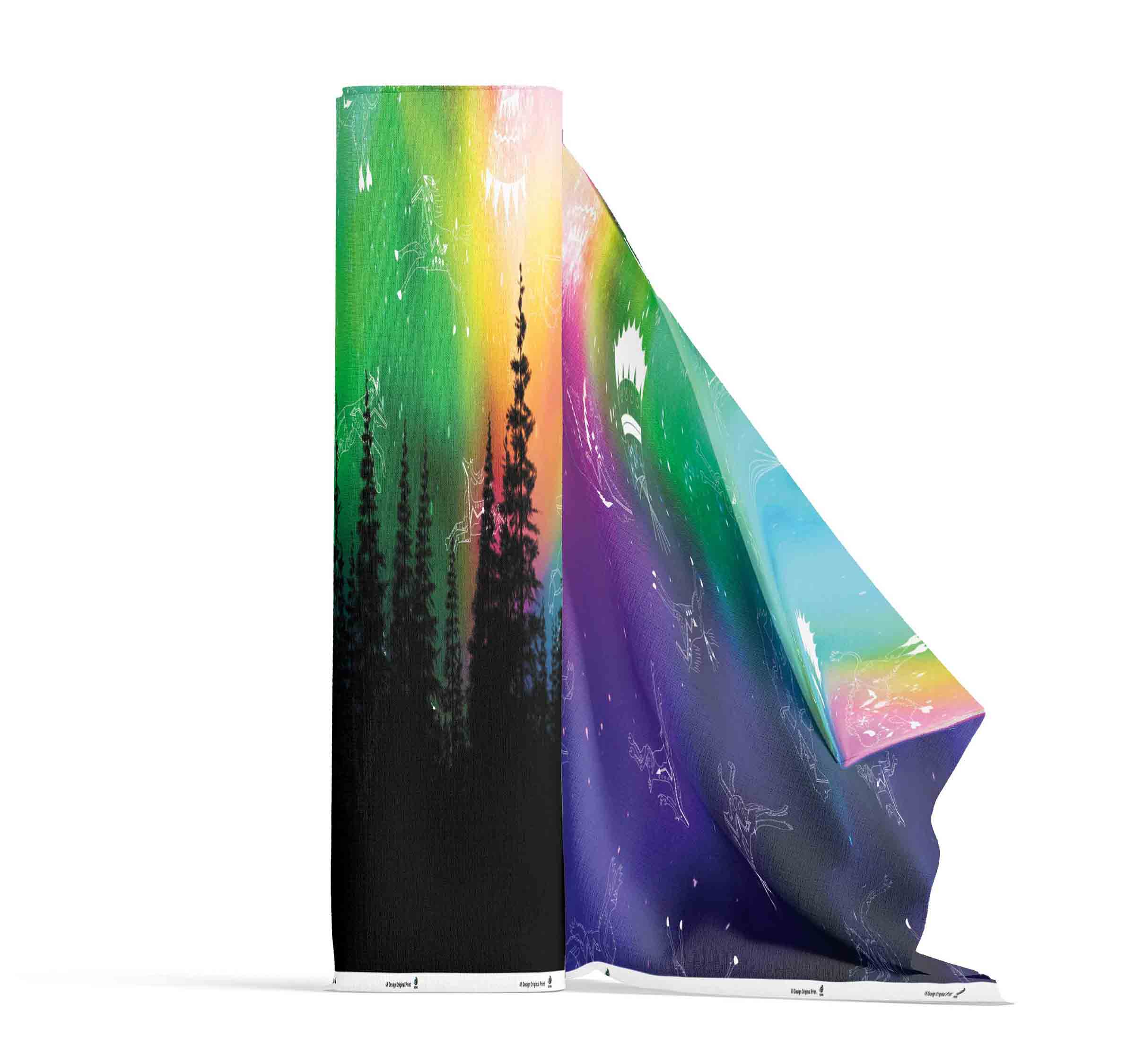 Aurora Medicine Animals Cotton Fabric