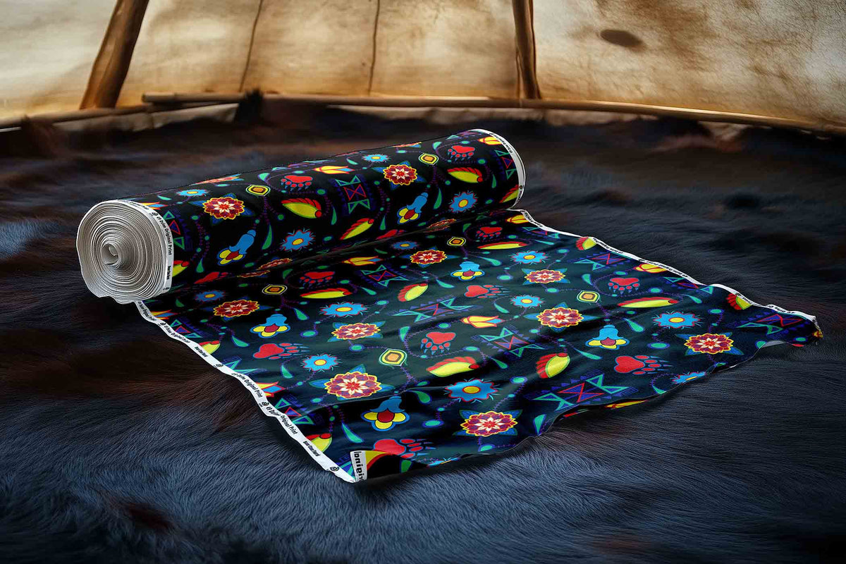 Bear Clan Floral Cotton Poplin