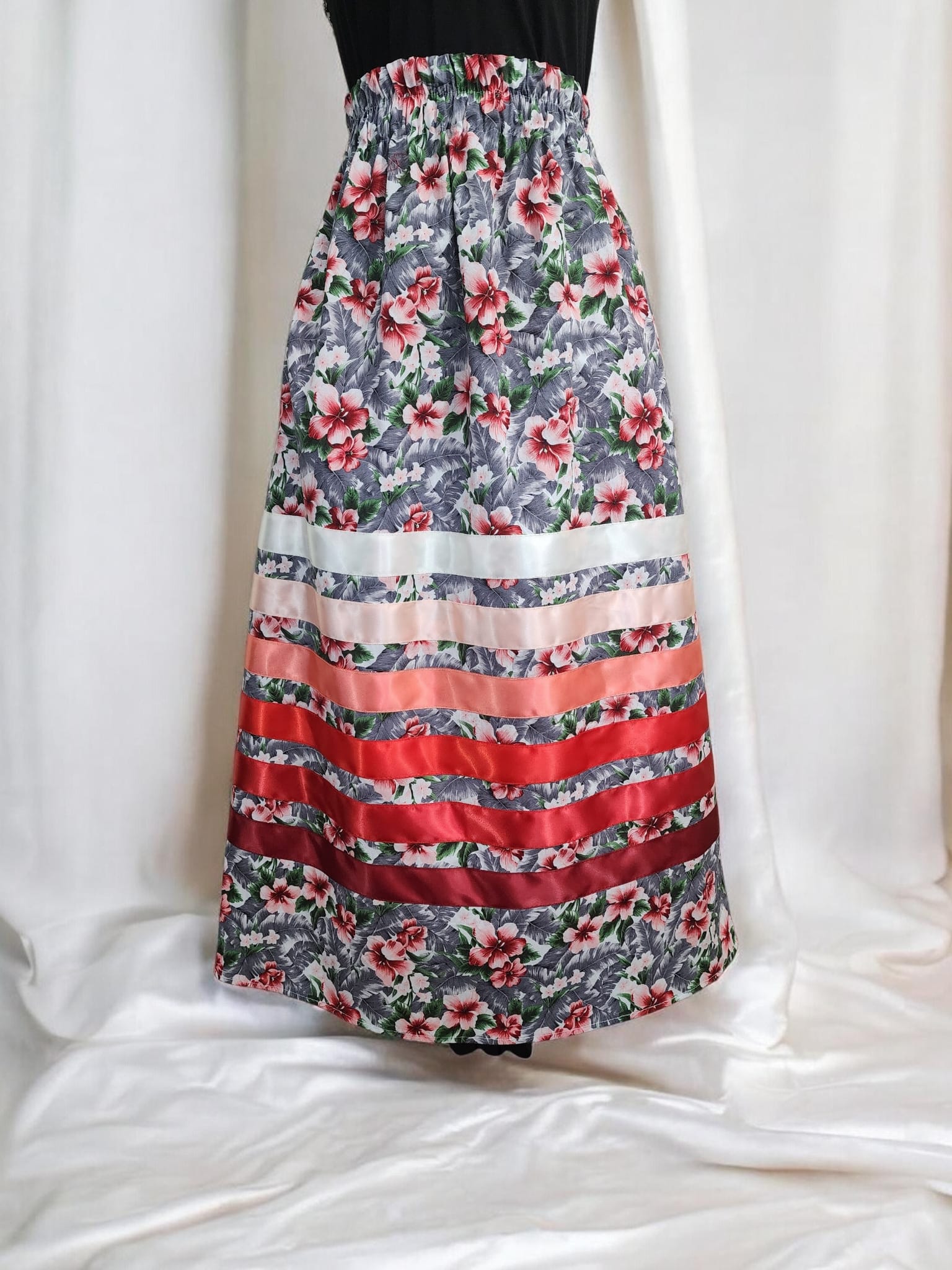 RezRibbons Handmade Blood Lotus Ribbon Skirt
