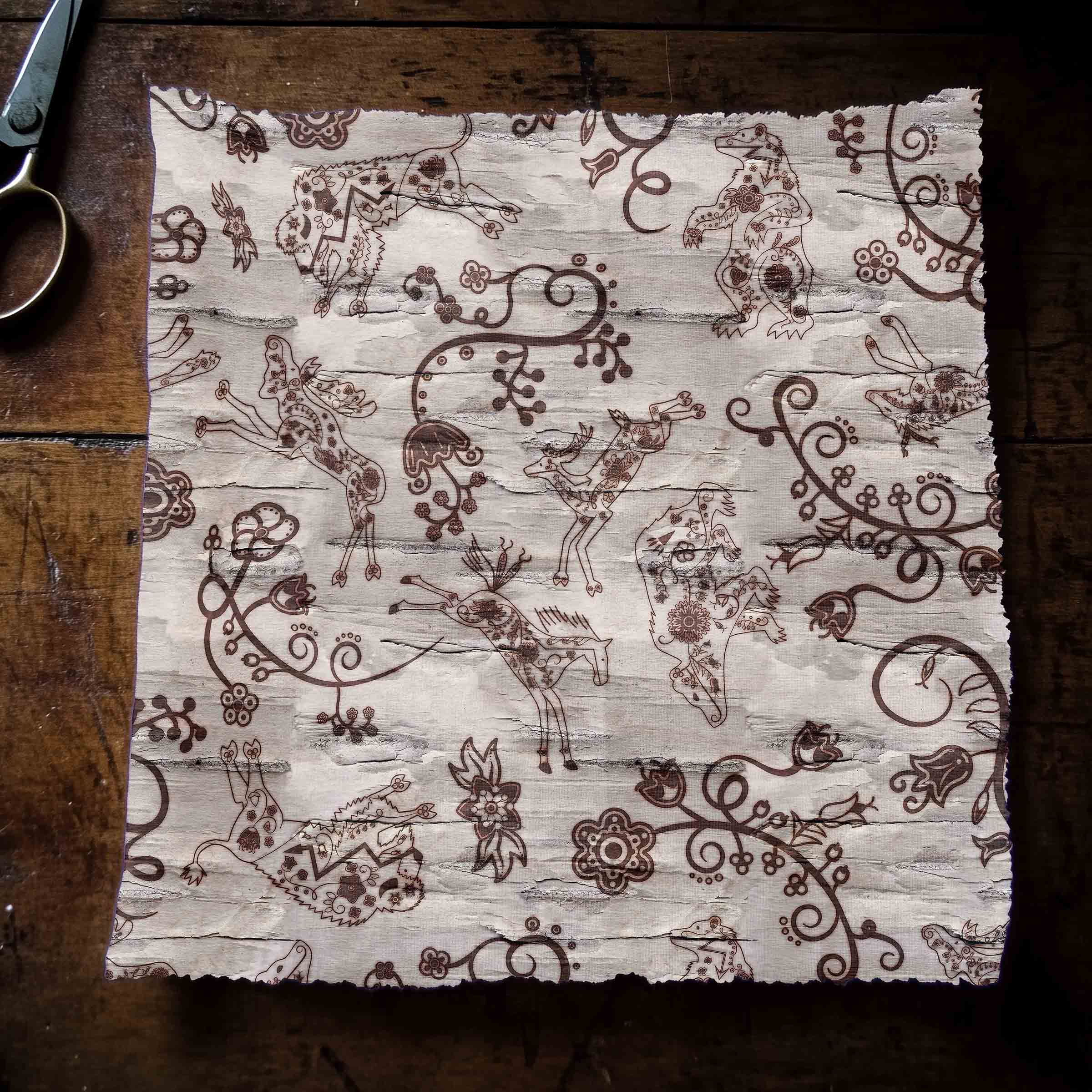 Forest Medley Cotton Poplin