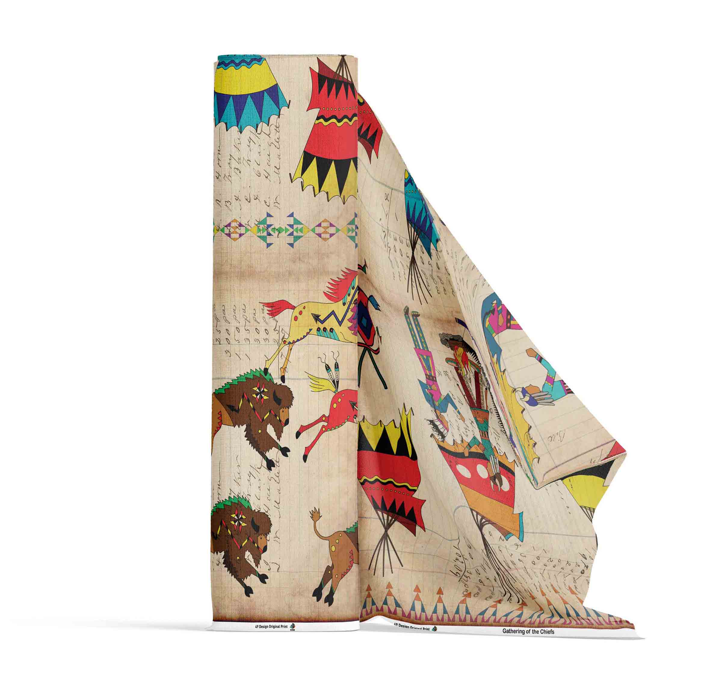 Gathering of the Chiefs Cotton Poplin
