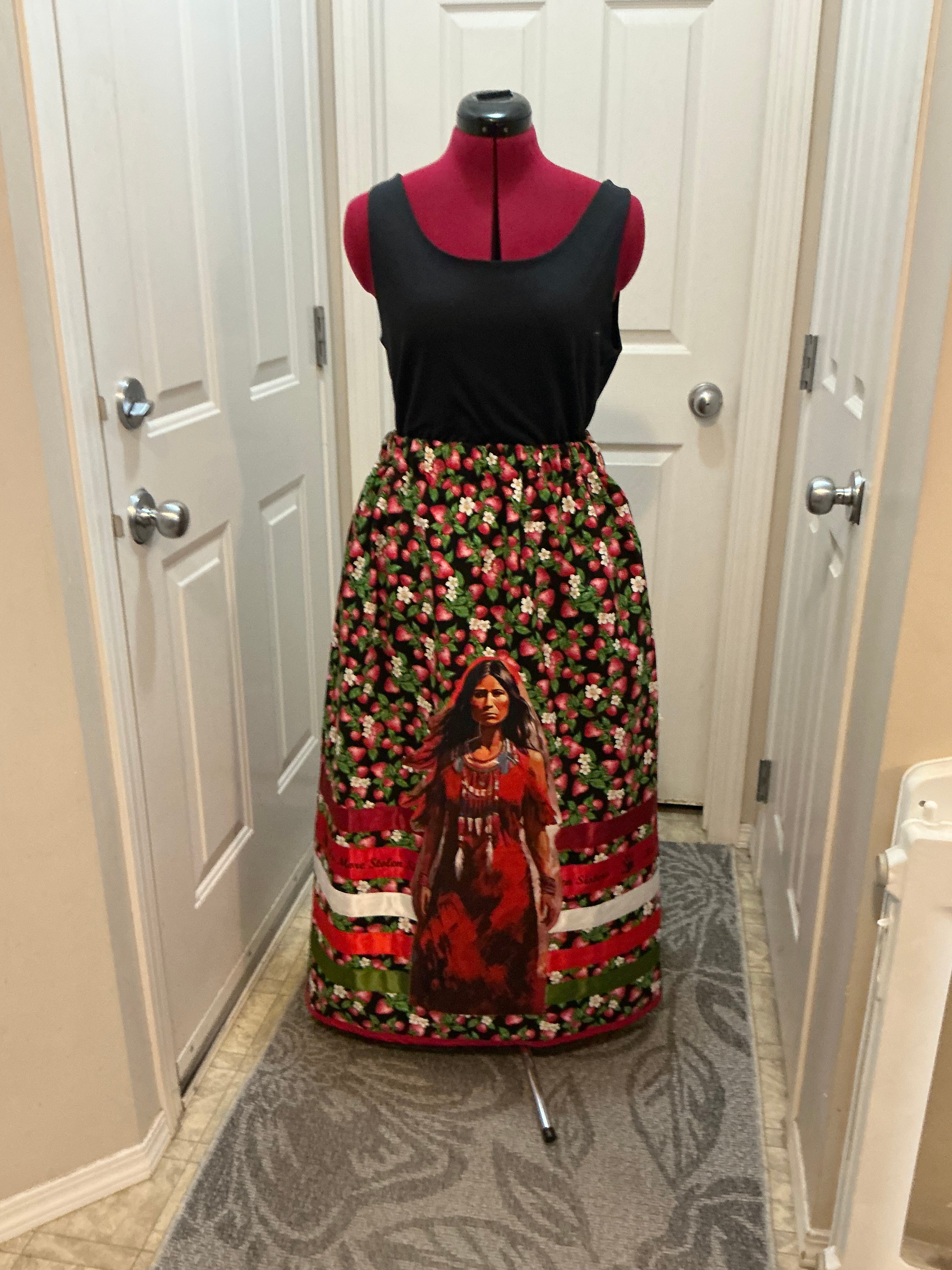 Liz Pelland Strawberry Sister Ribbon Skirt