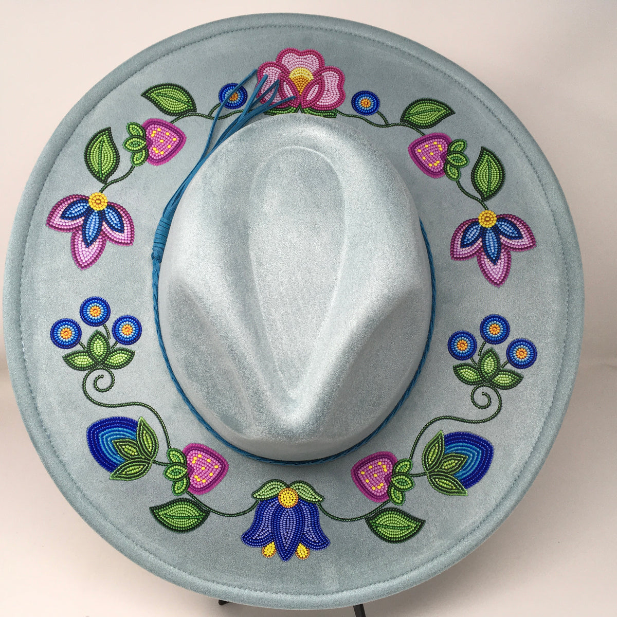 Garden Rhythm Fedora Hat
