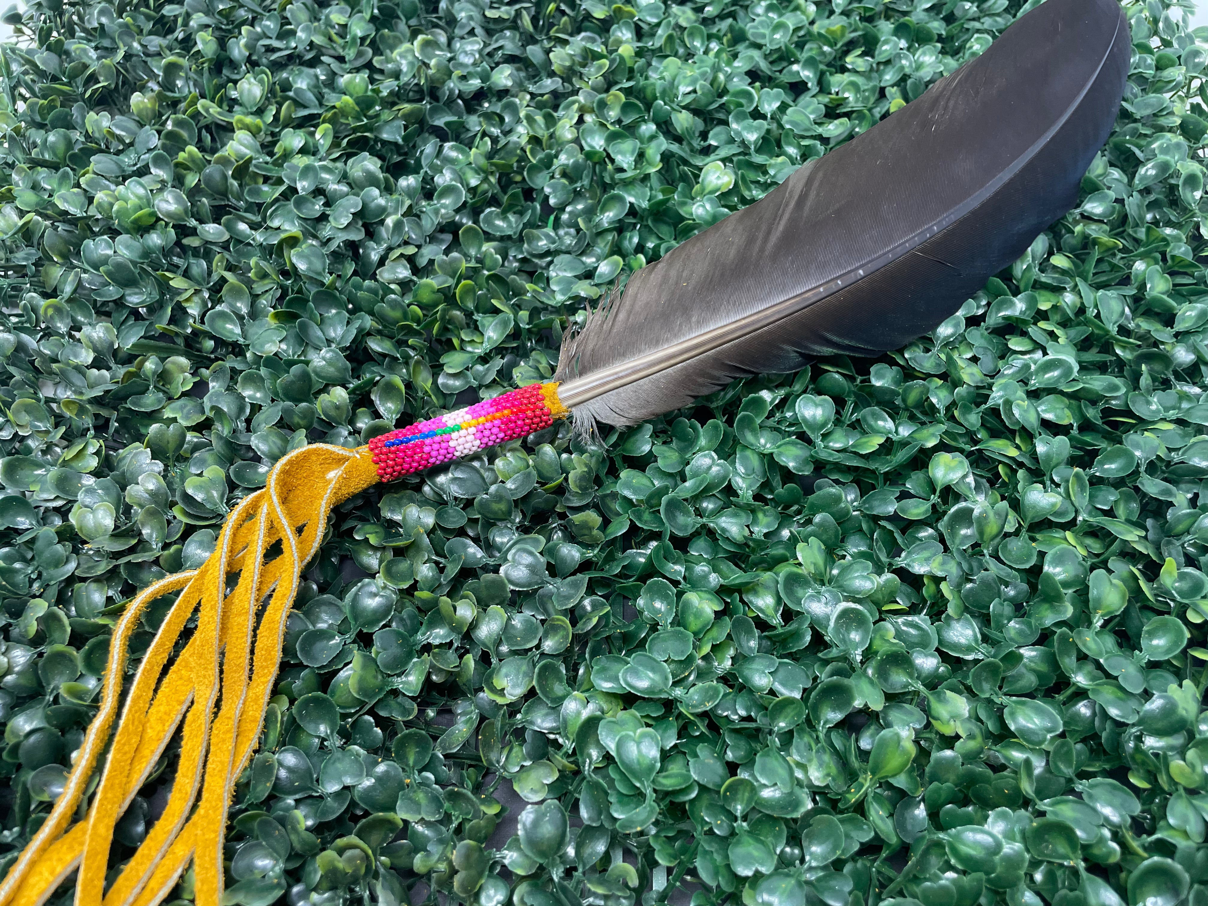 Sweetheart Beaded Feather Class