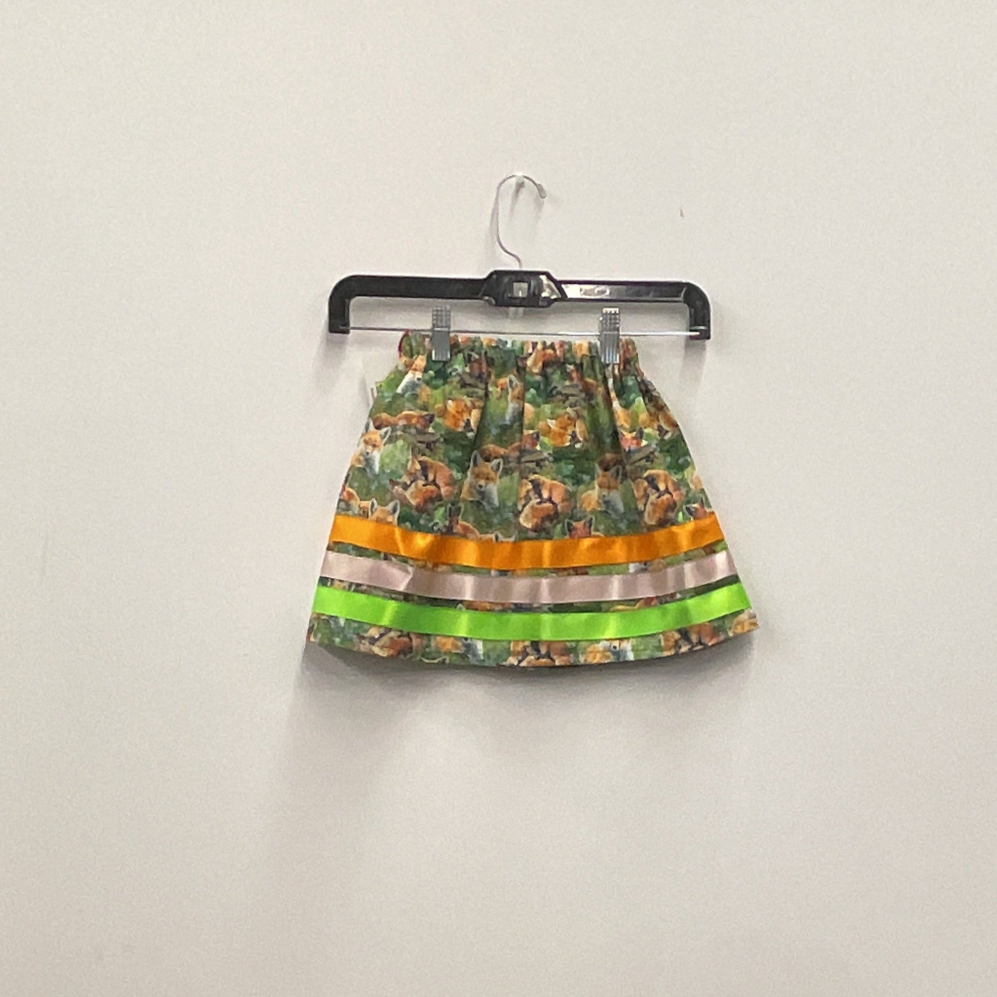Liz Pelland Fox Kids Skirt 3 ribbons