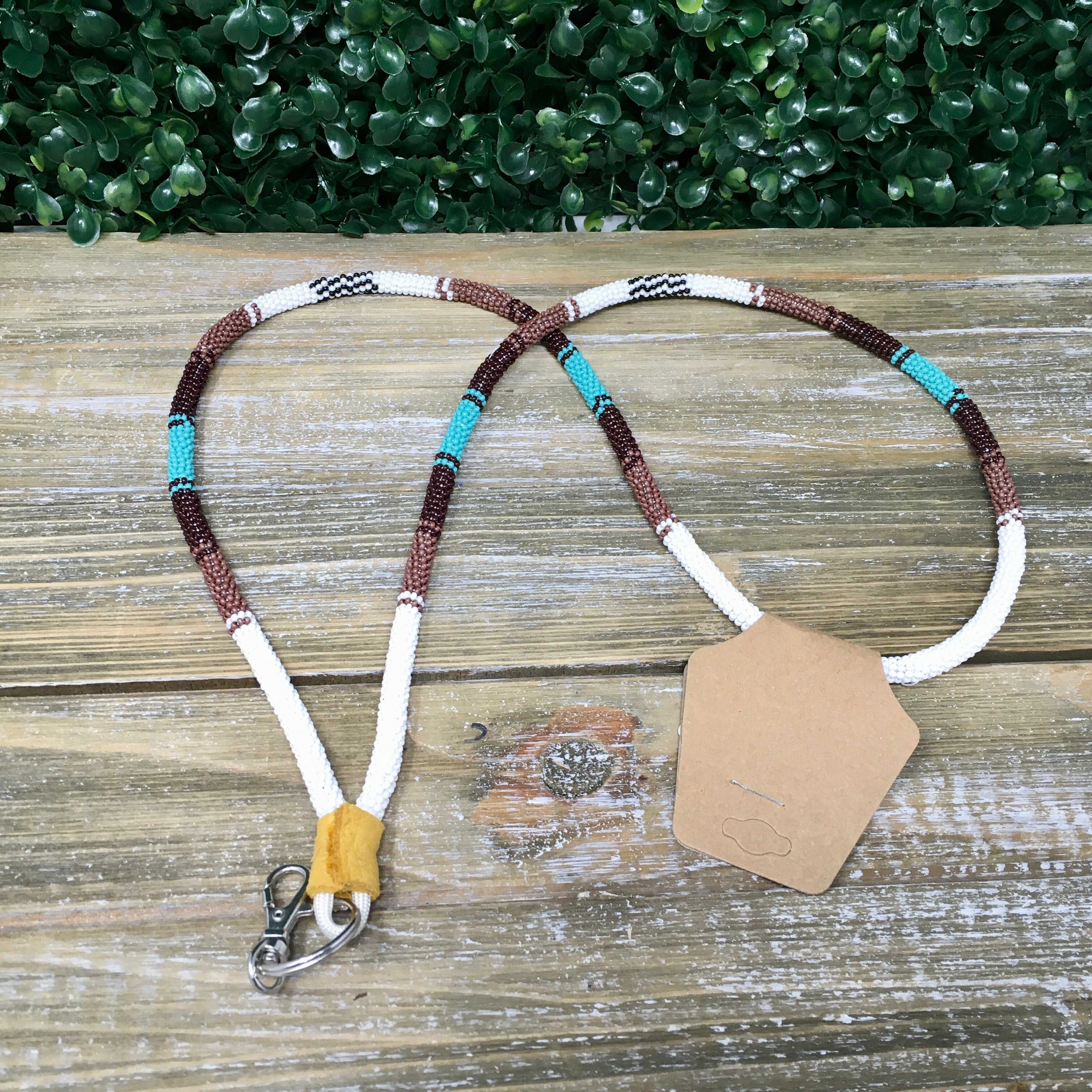 Janine Kipling Long Bead Wrapped Lanyards