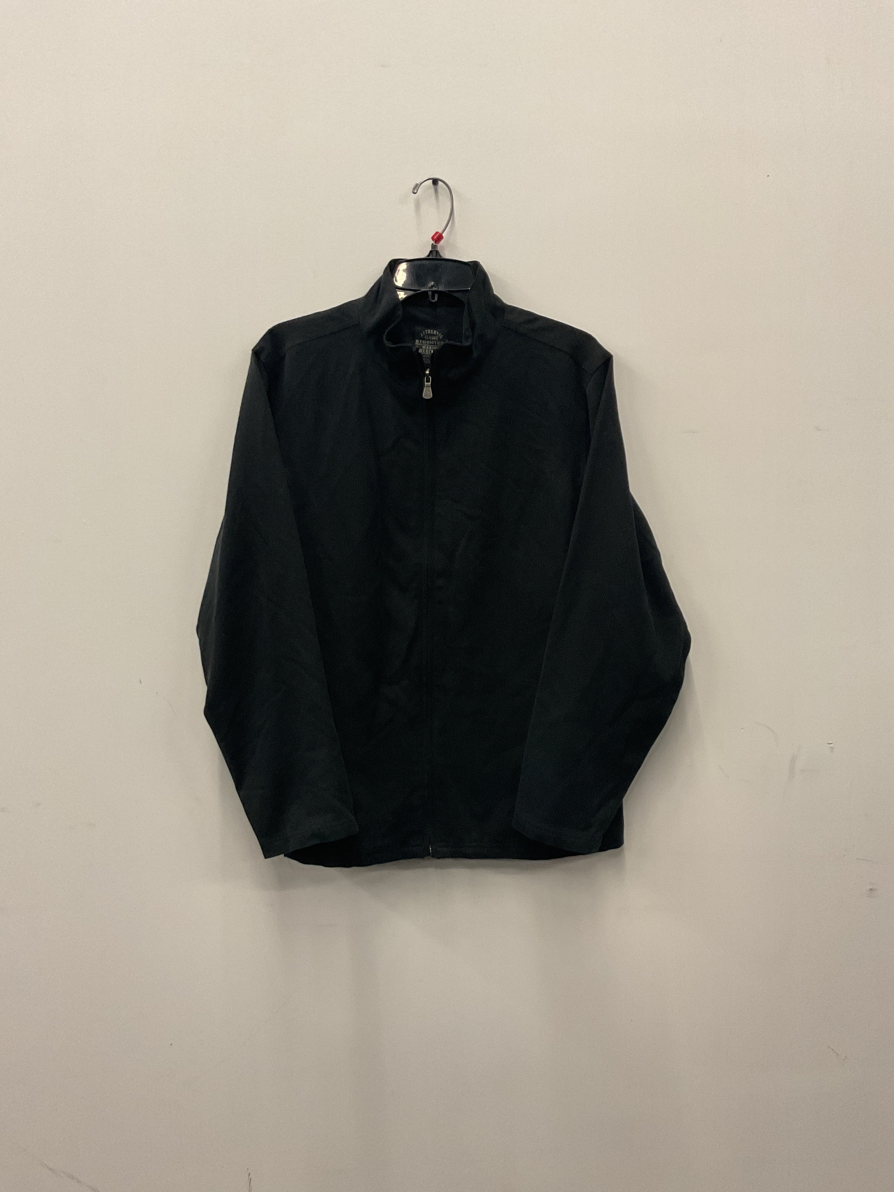 Black jacket with transfer on the back- Large