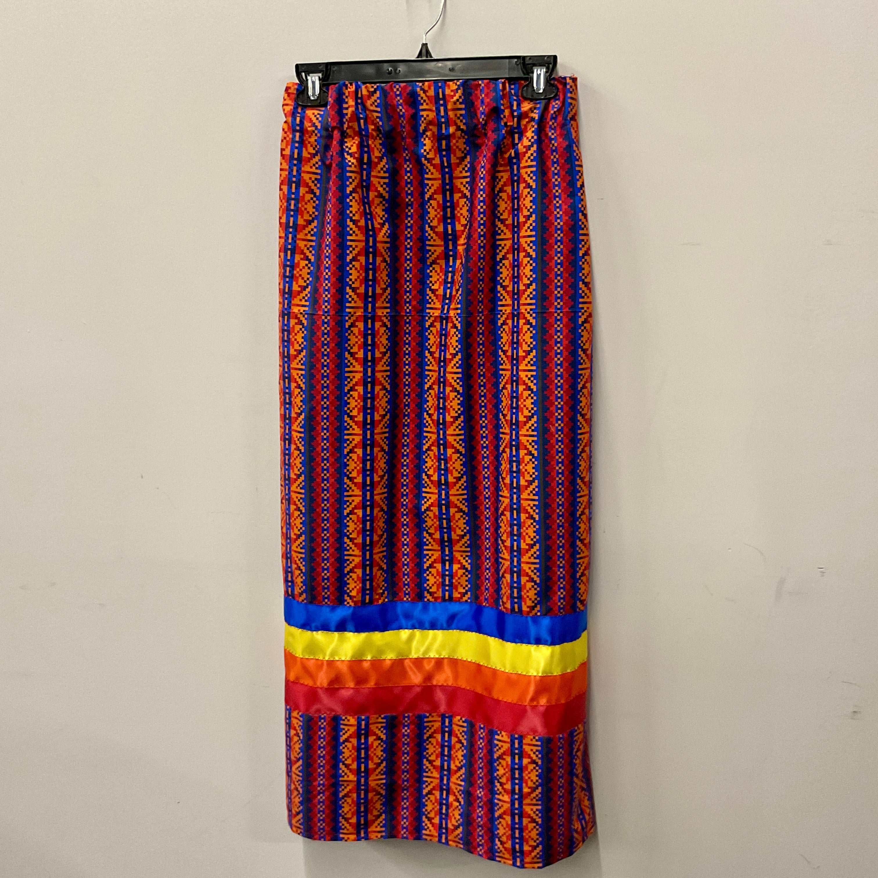 Handmade Blue/Yellow/Orange/Red Ribbon Skirt