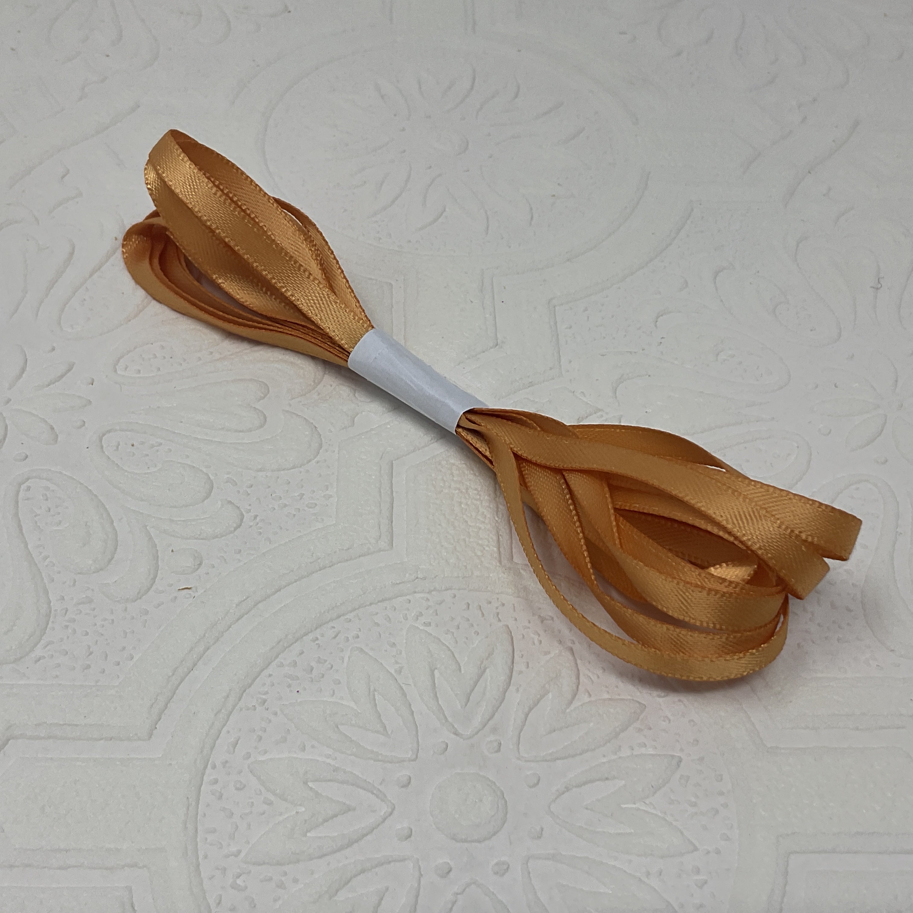 Ribbon Bundle: Old Gold Quarter Inch