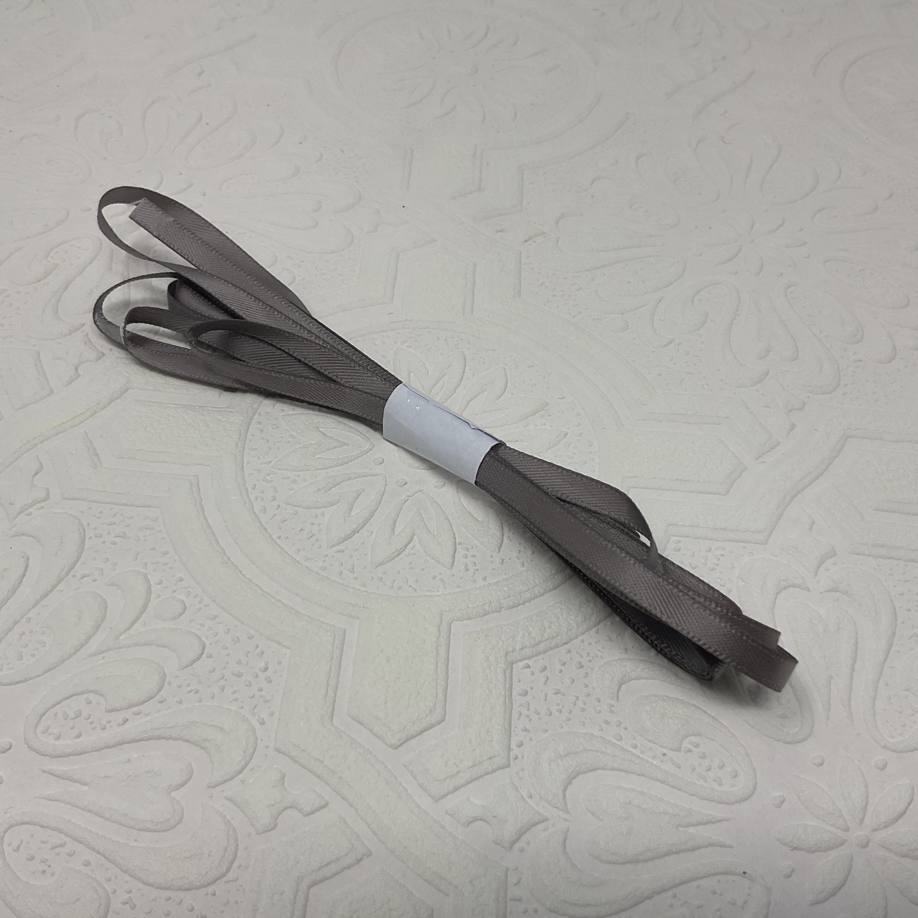 Ribbon Bundle: Metal Gray Quarter Inch
