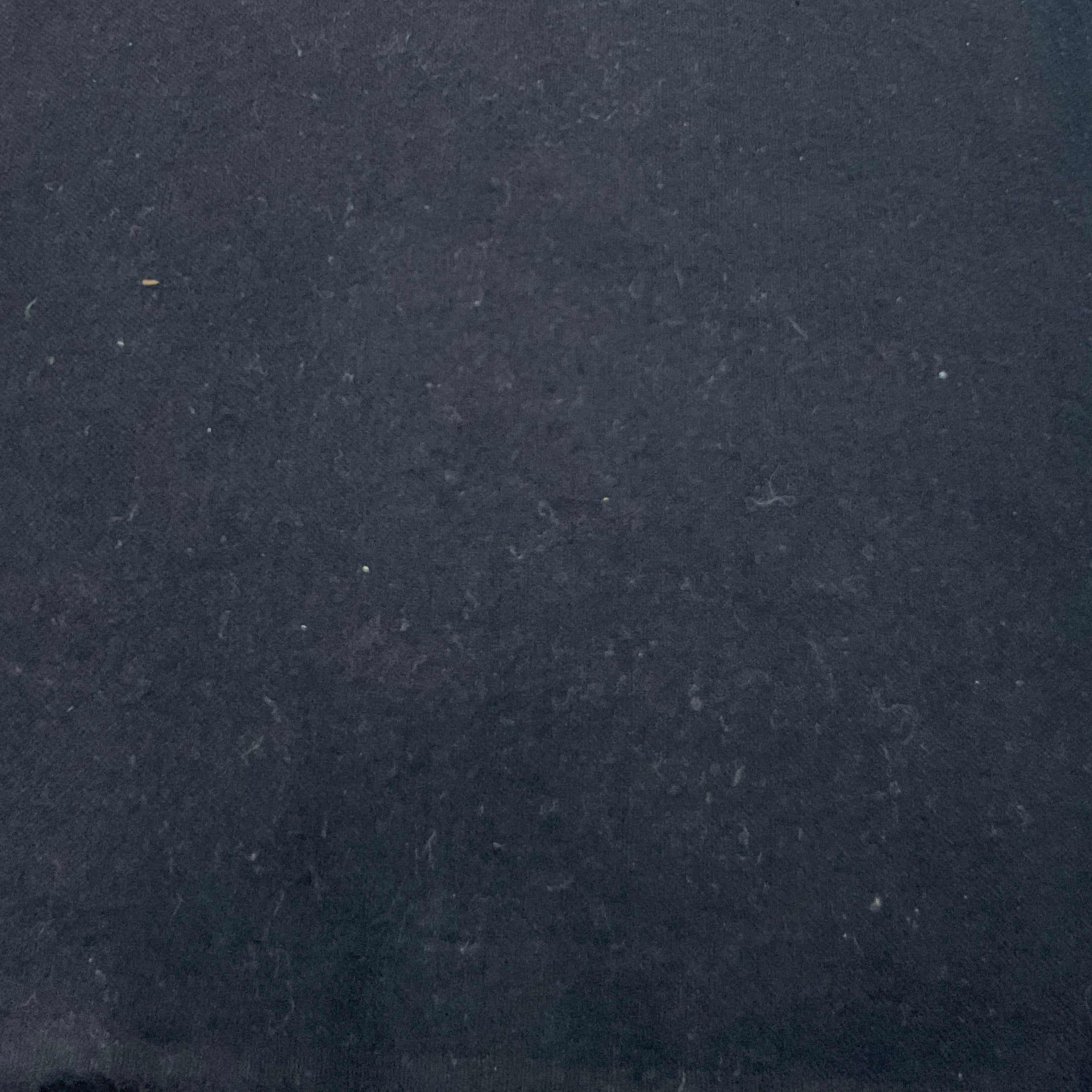 Black Flannel Fabric