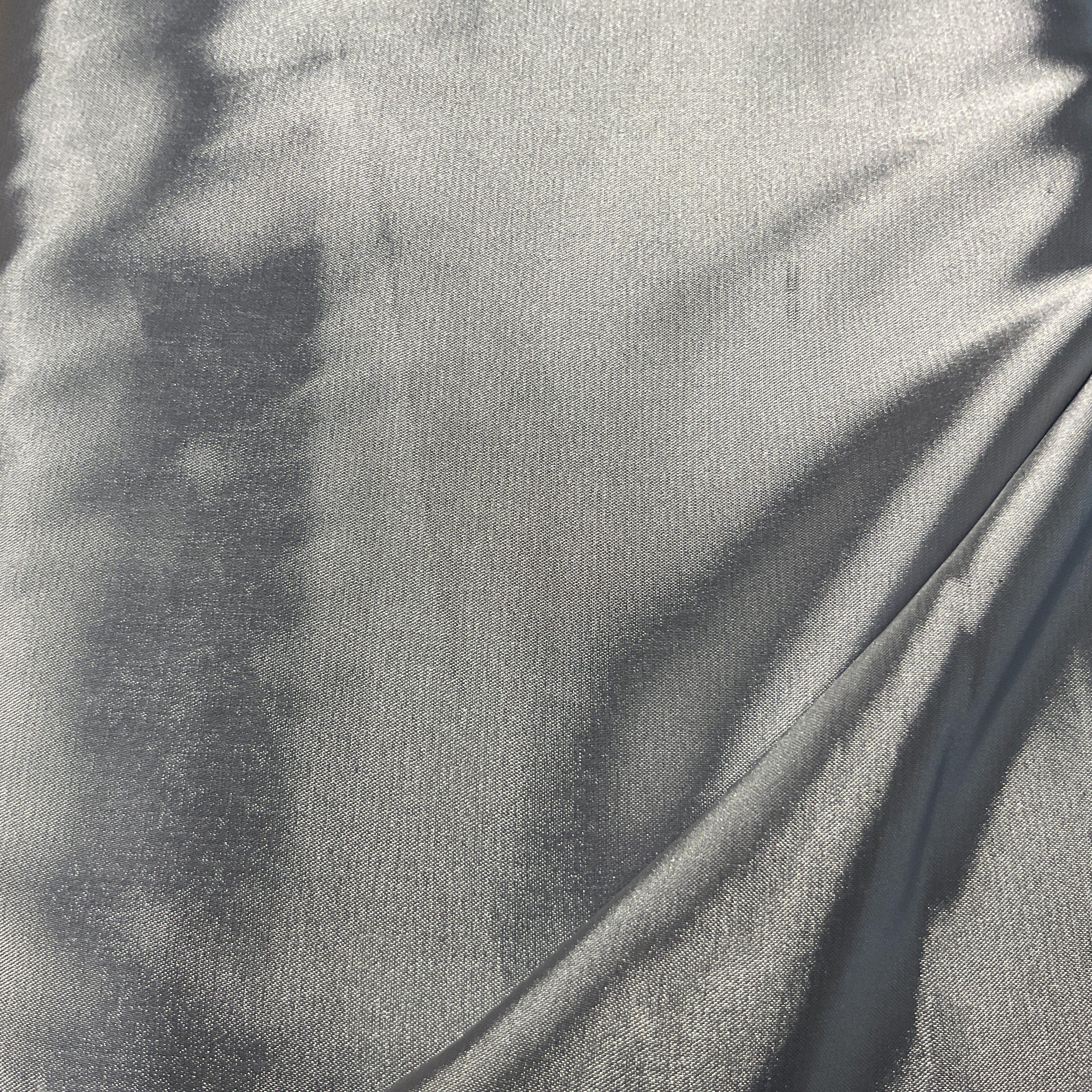 Satin Fabric Silver
