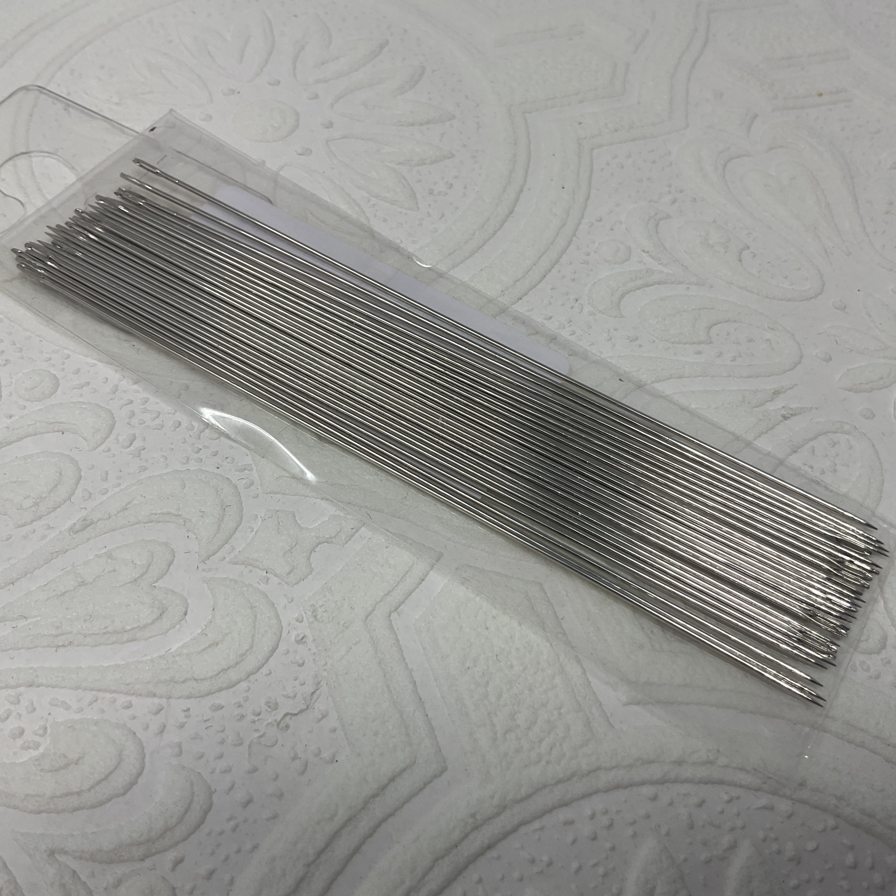 Beading Needles Size .7 100mm Size 6