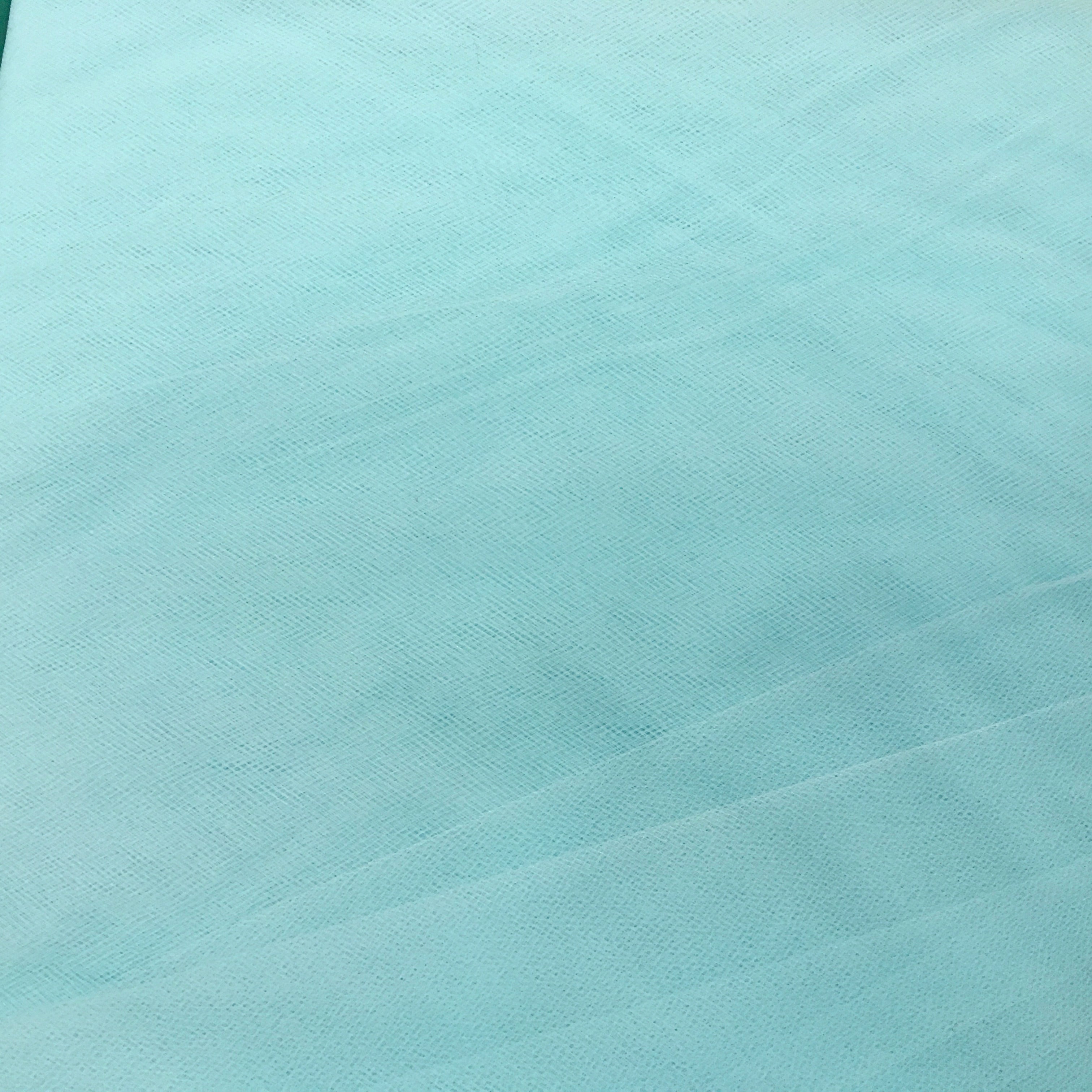 Aqua Tulle Overlay