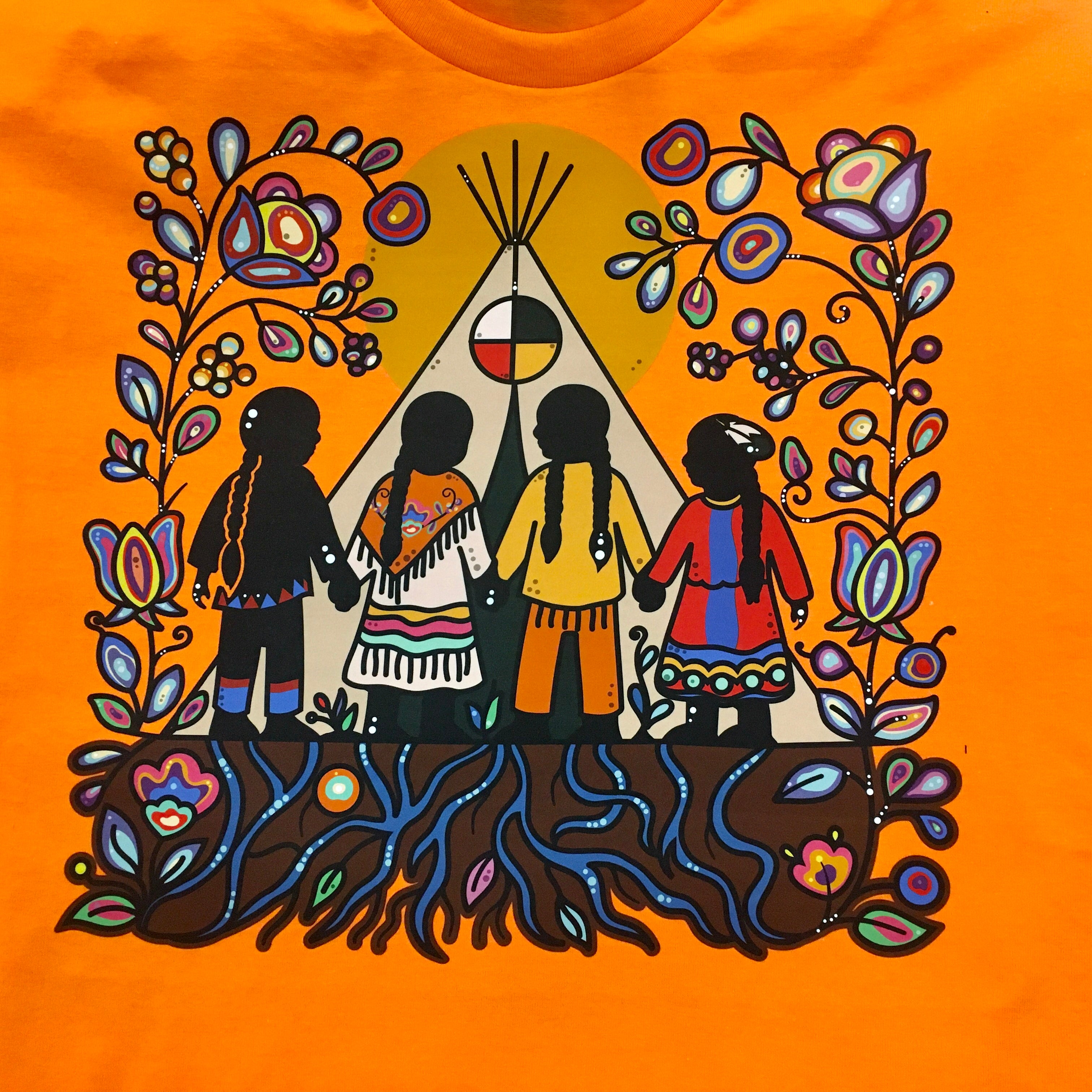 Rooted in Culture Orange Shirt