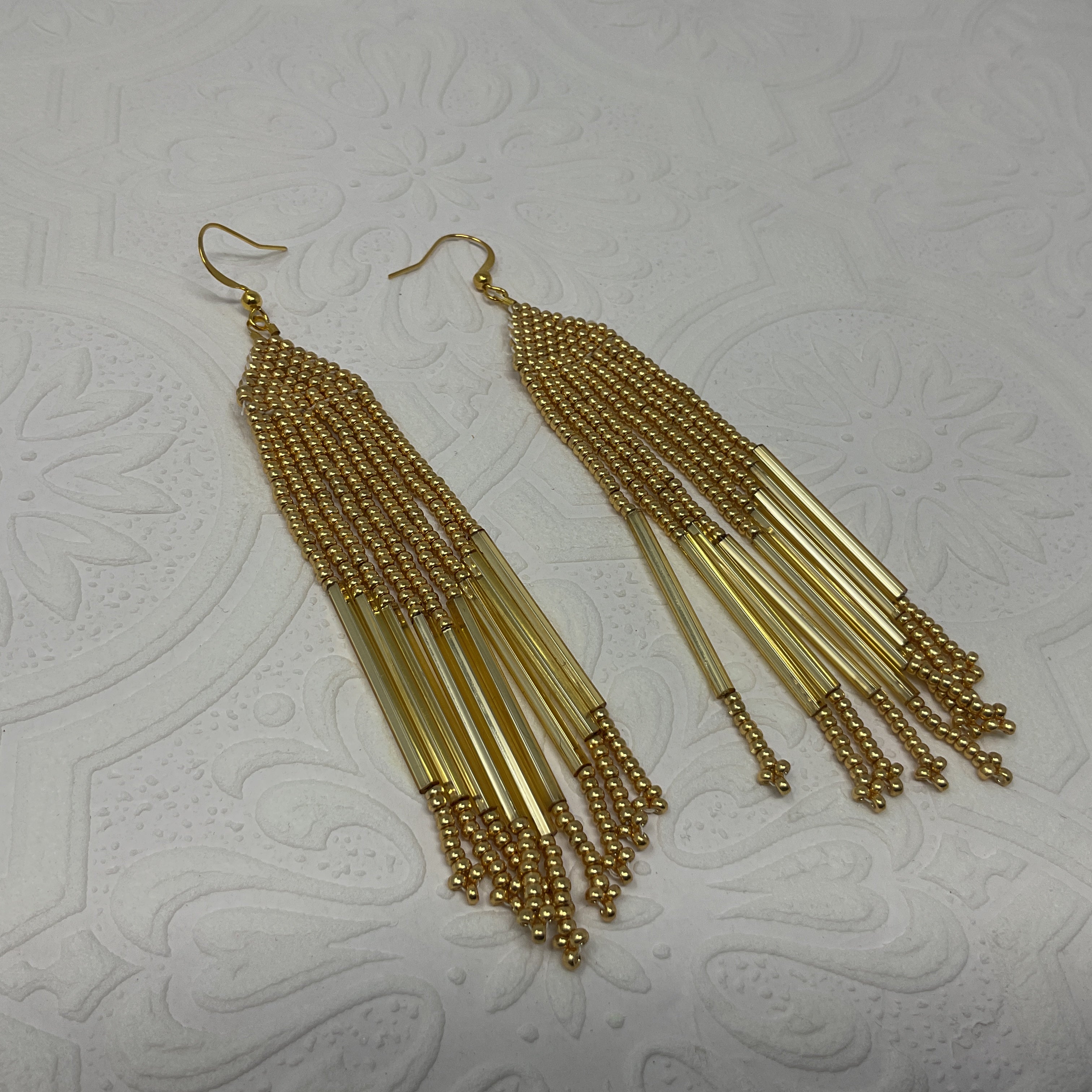 Meg Sheridan Beaded Dangle Earrings