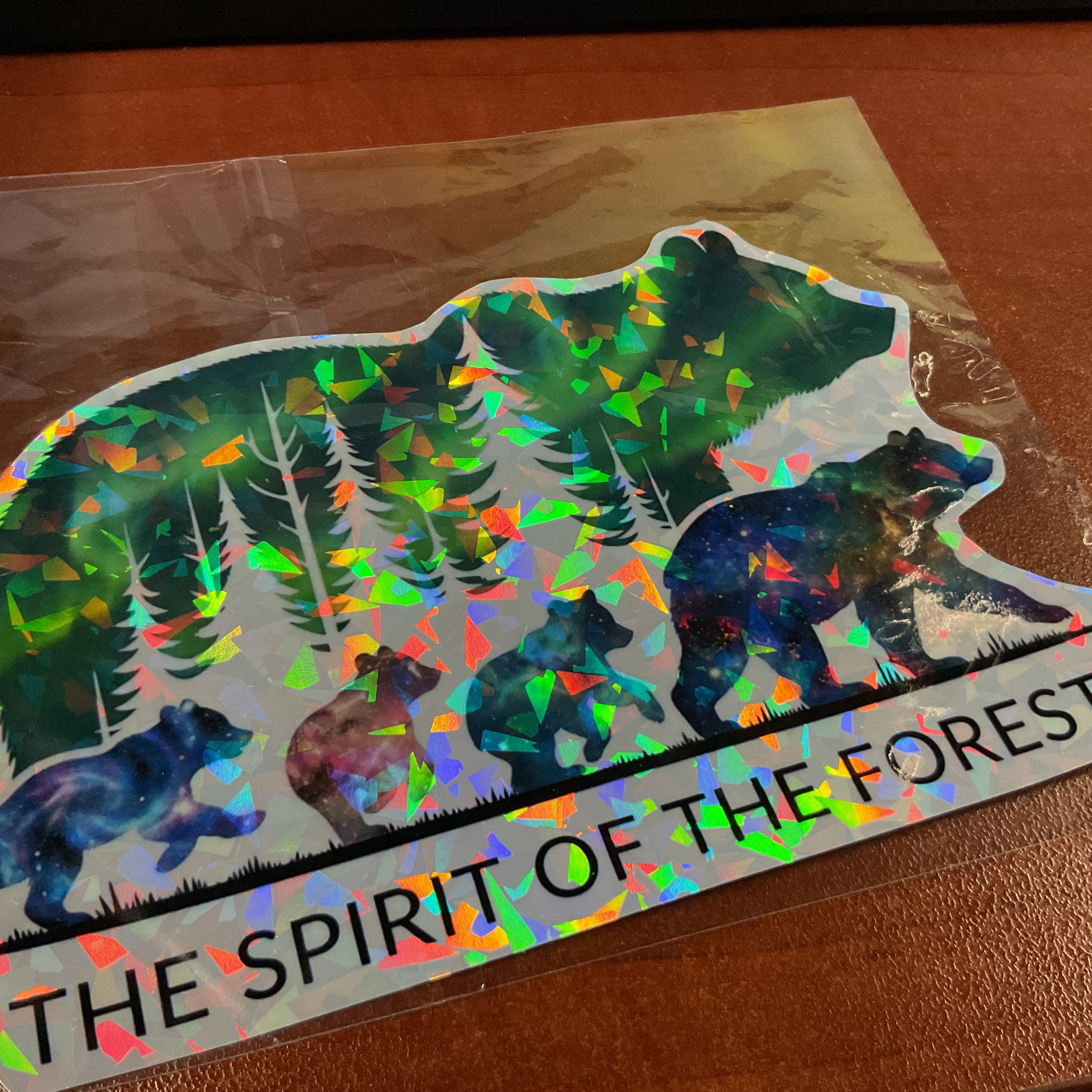 Arc of Spark Novelties Bear Family Stickers