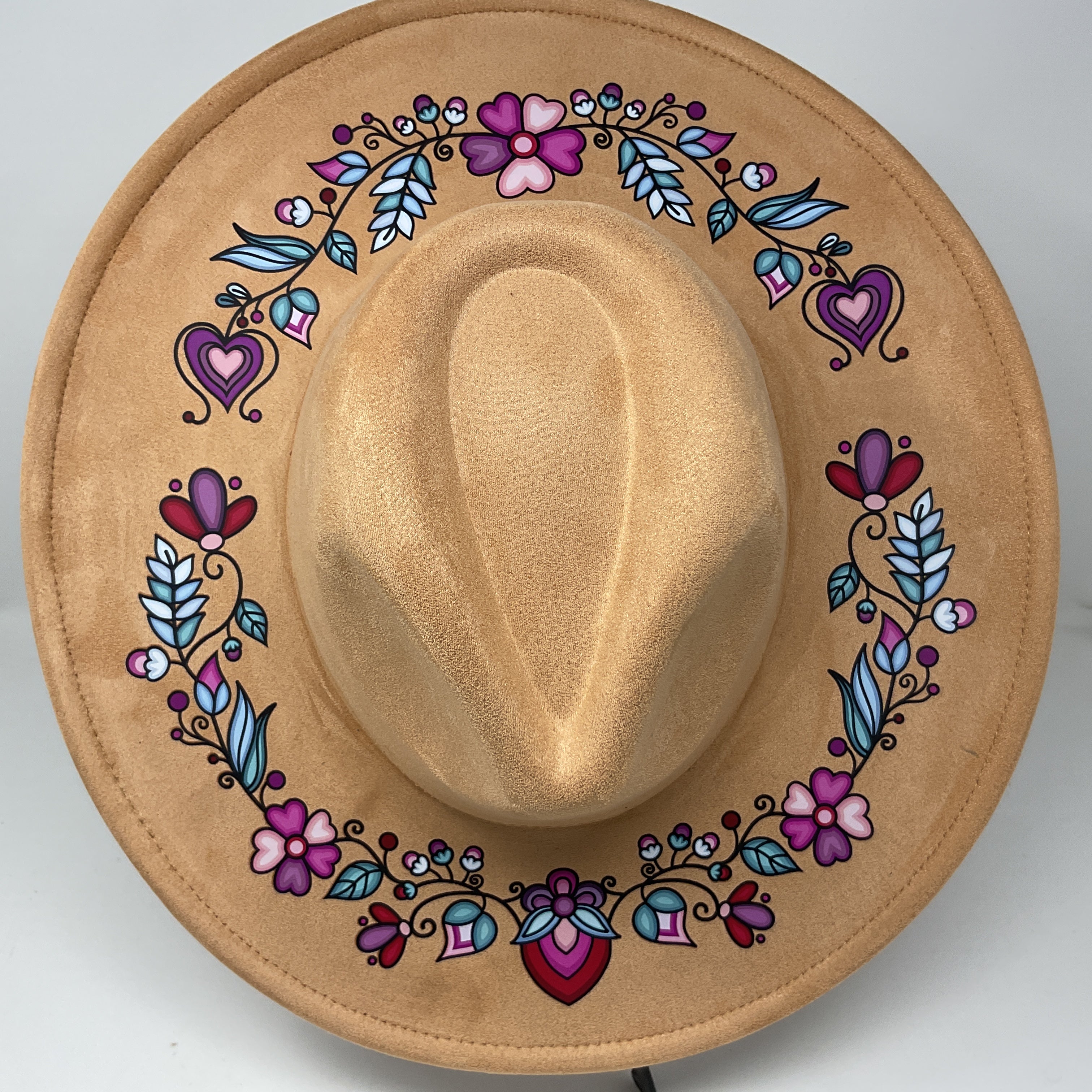 Aurora Blooms Fedora Hat