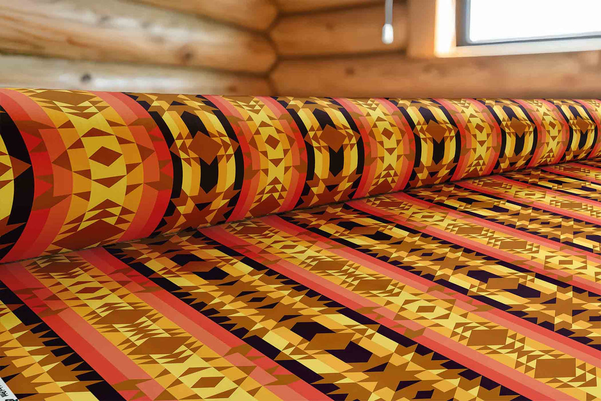 Infinite Sunset Cotton Poplin