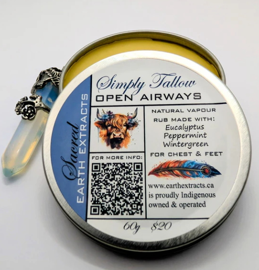Sacred Earth Extracts Simply Tallow Open Airways