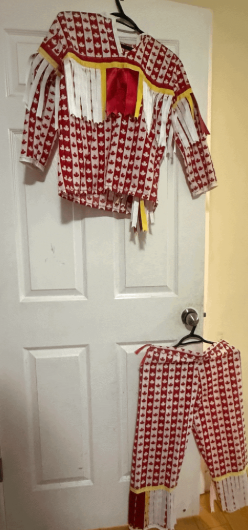 Neya Mistapew Kid's Maple Leaf Suit