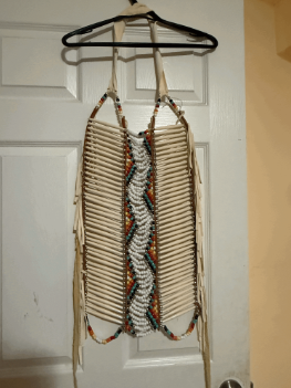 Neya Mistapew Teal & Sunset Breastplate