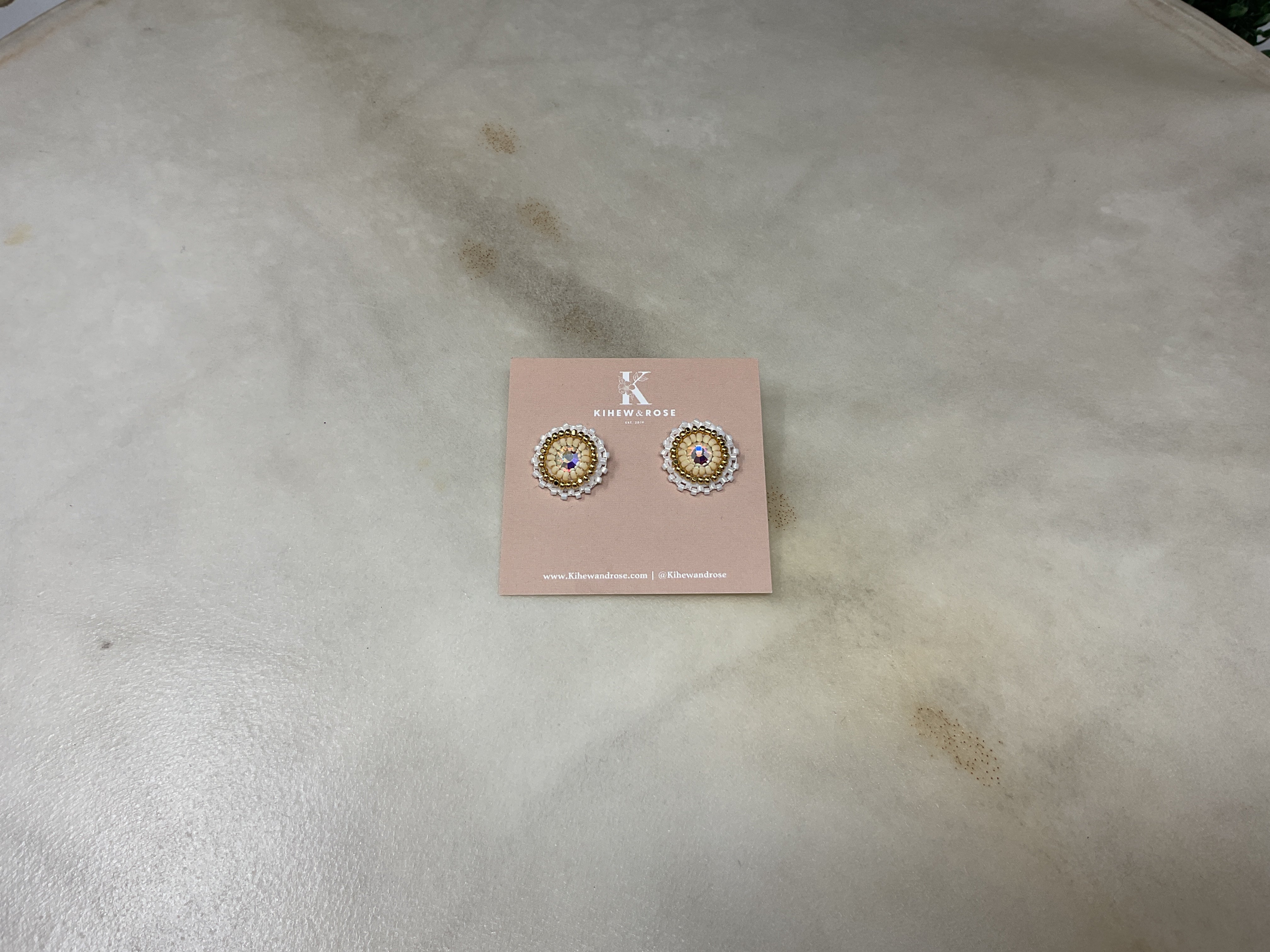 Kihew & Rose Beaded earrings