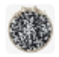 2mm Glass Seed Beads Size 12/0 - Diamond