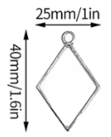 Open Back Bezel Form Set of 2