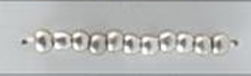 Metallic Seed Beads Size 11/0 - Silver