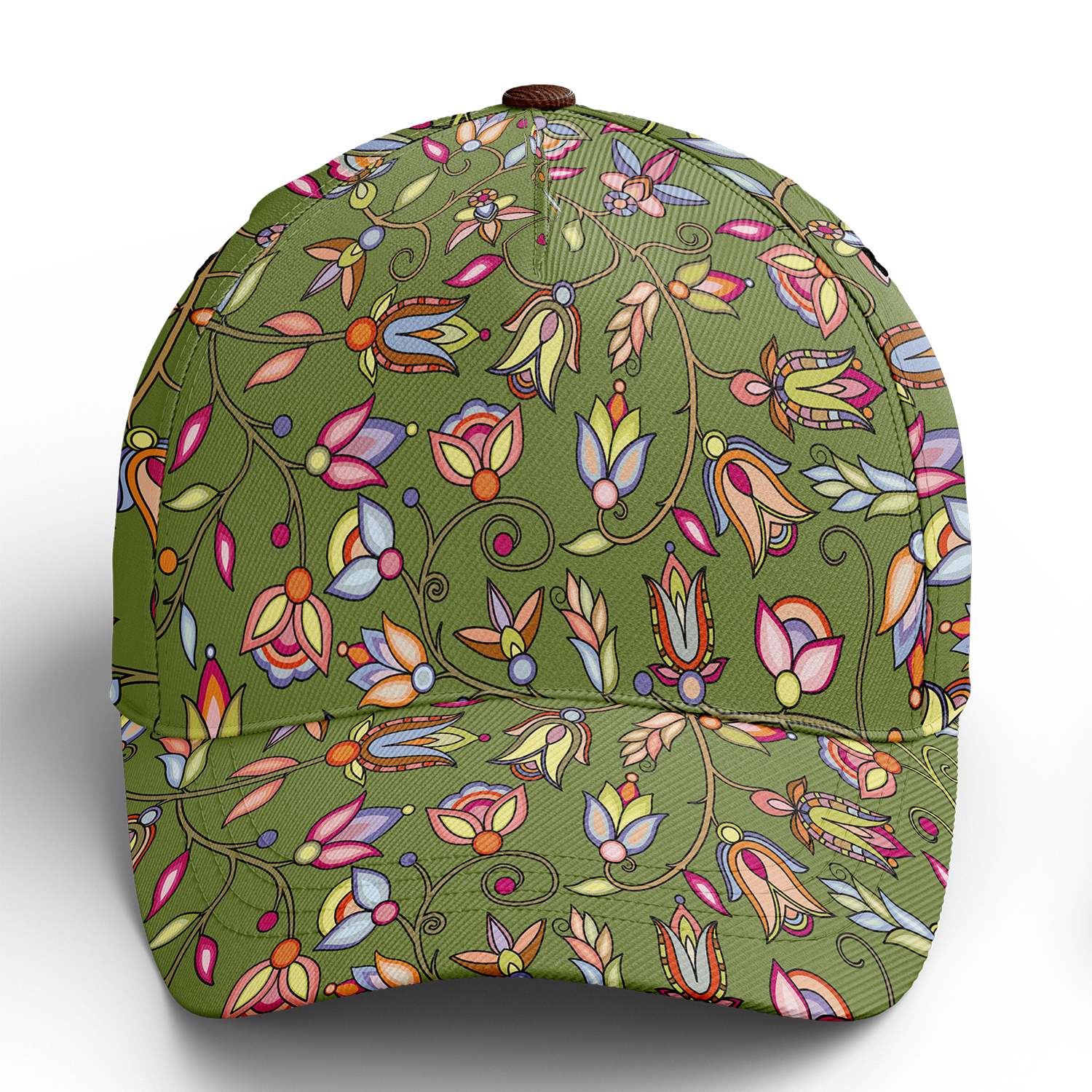 Buffalo Bloom Sage Snapback Hat