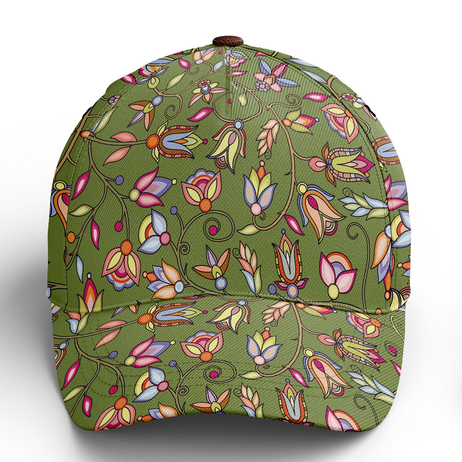 Buffalo Bloom Sage Snapback Hat