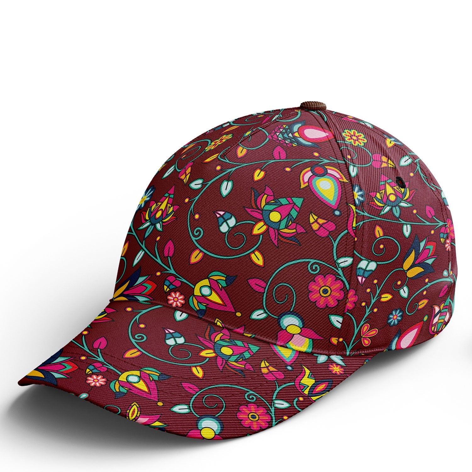 Thorny Path Cranberry Snapback Hat