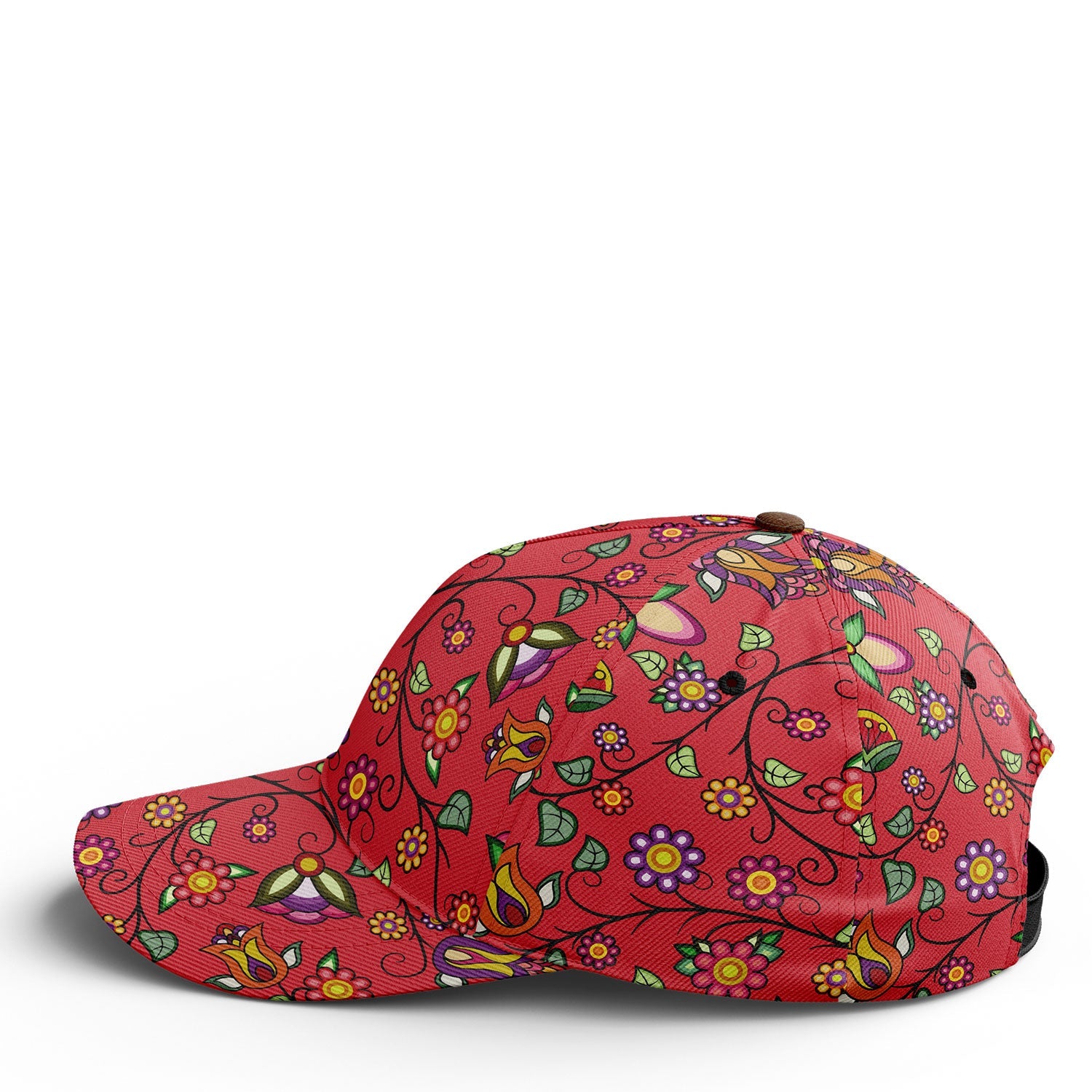 Heartbeat Petals Red Snapback Hat