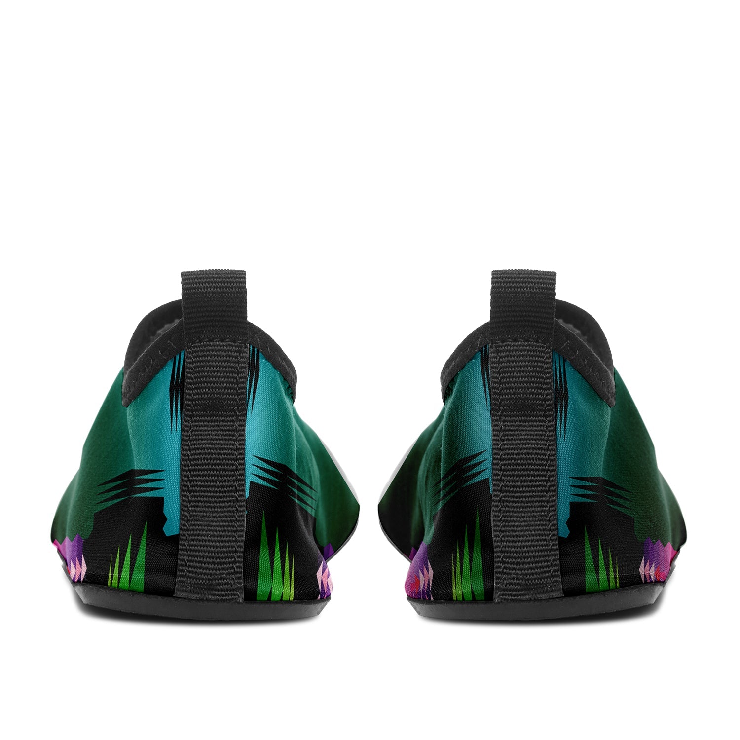 Midnight Sage Turquoise with Bearpaw Sockamoccs