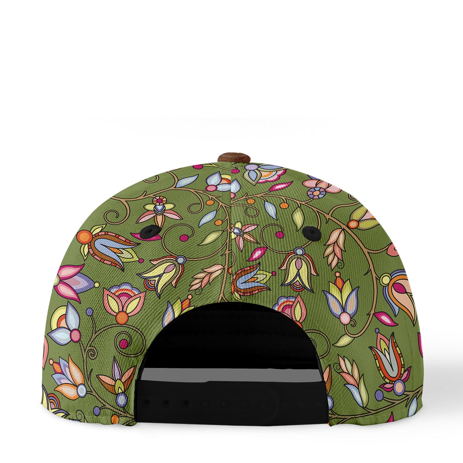 Buffalo Bloom Sage Snapback Hat