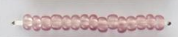 Transparent Seed Beads Size 11/0 - Mauve