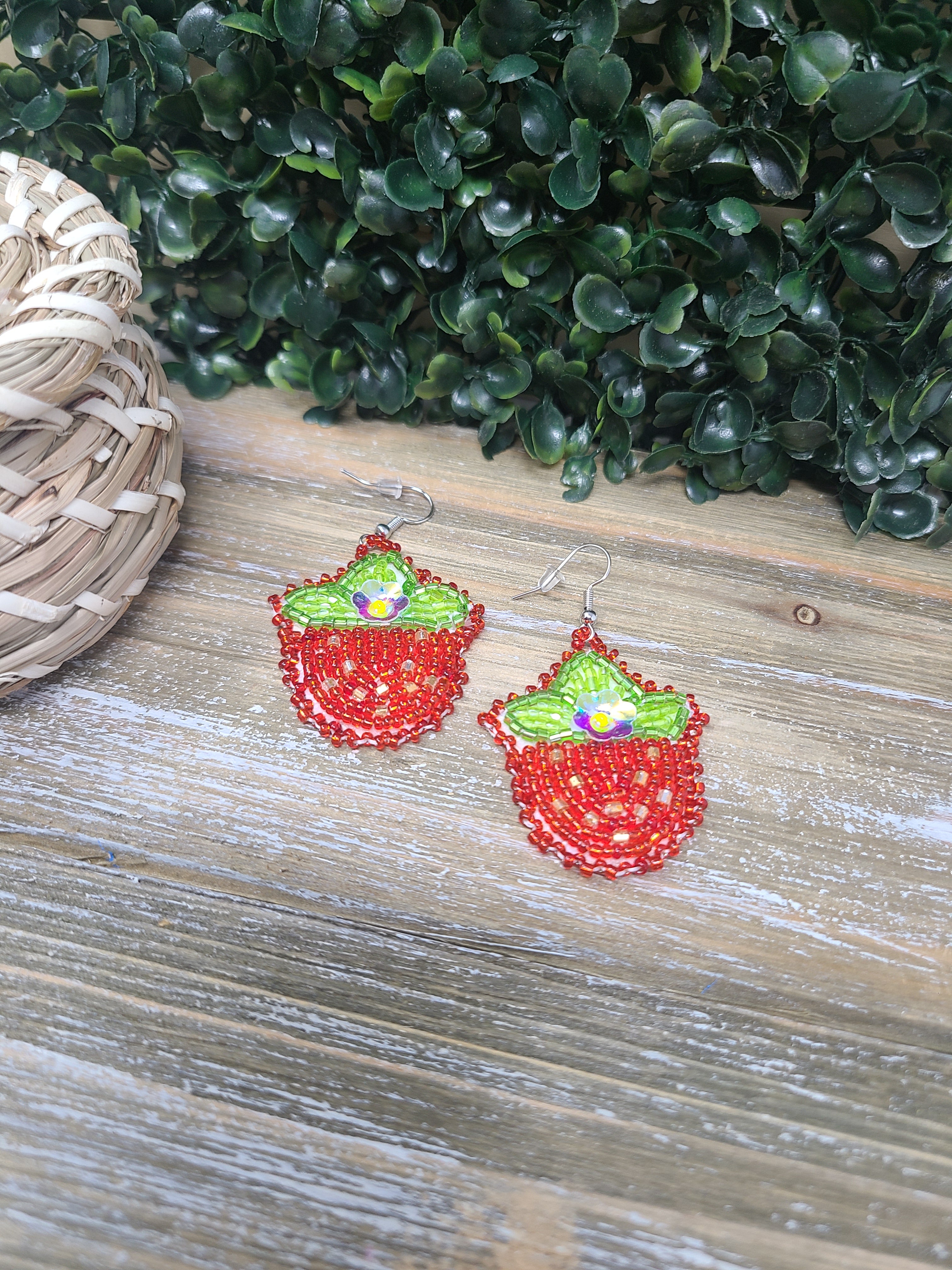 Kendra Nanooch Beaded Berry Earrings