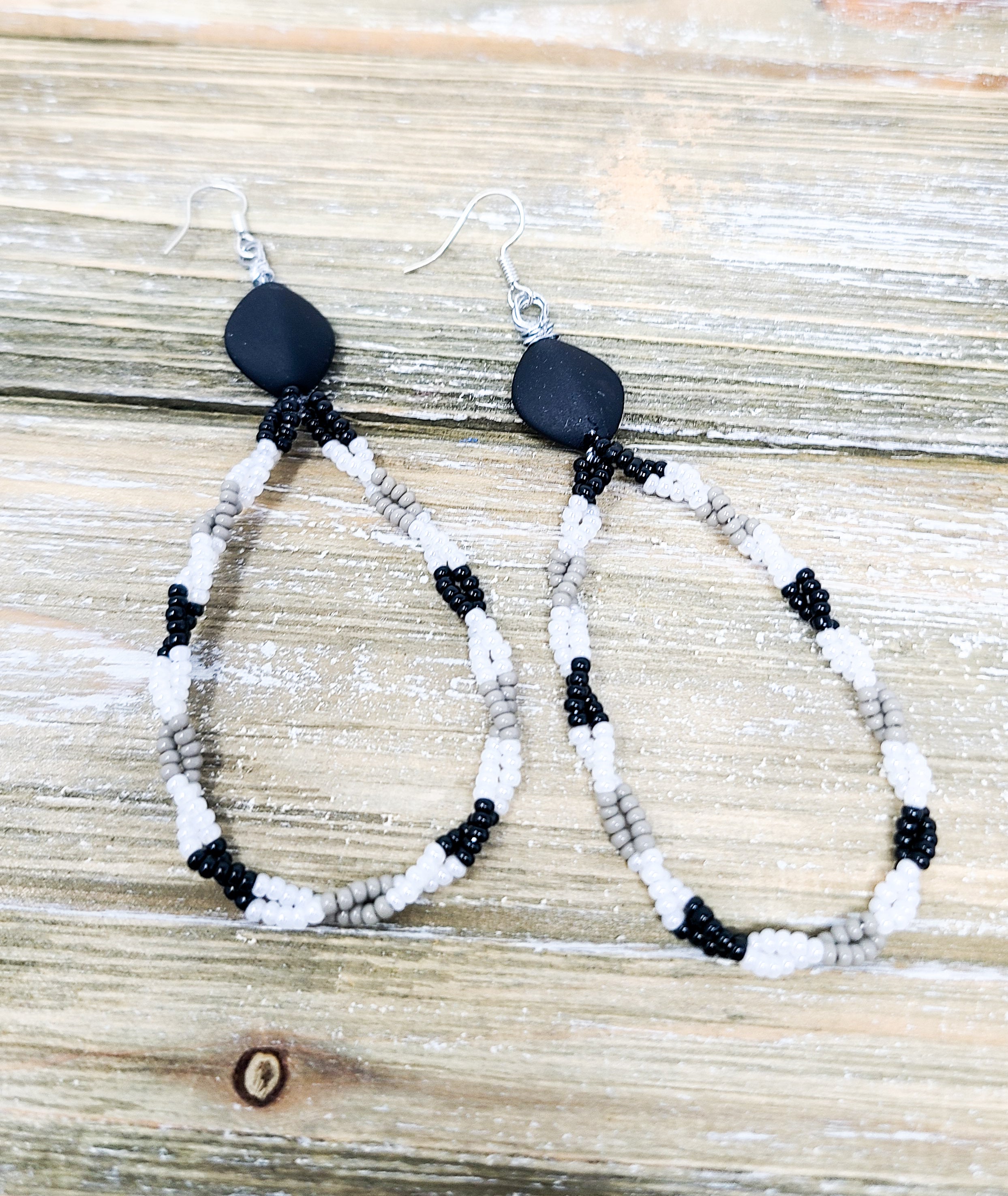 Tracy Gambler Beaded Earrings