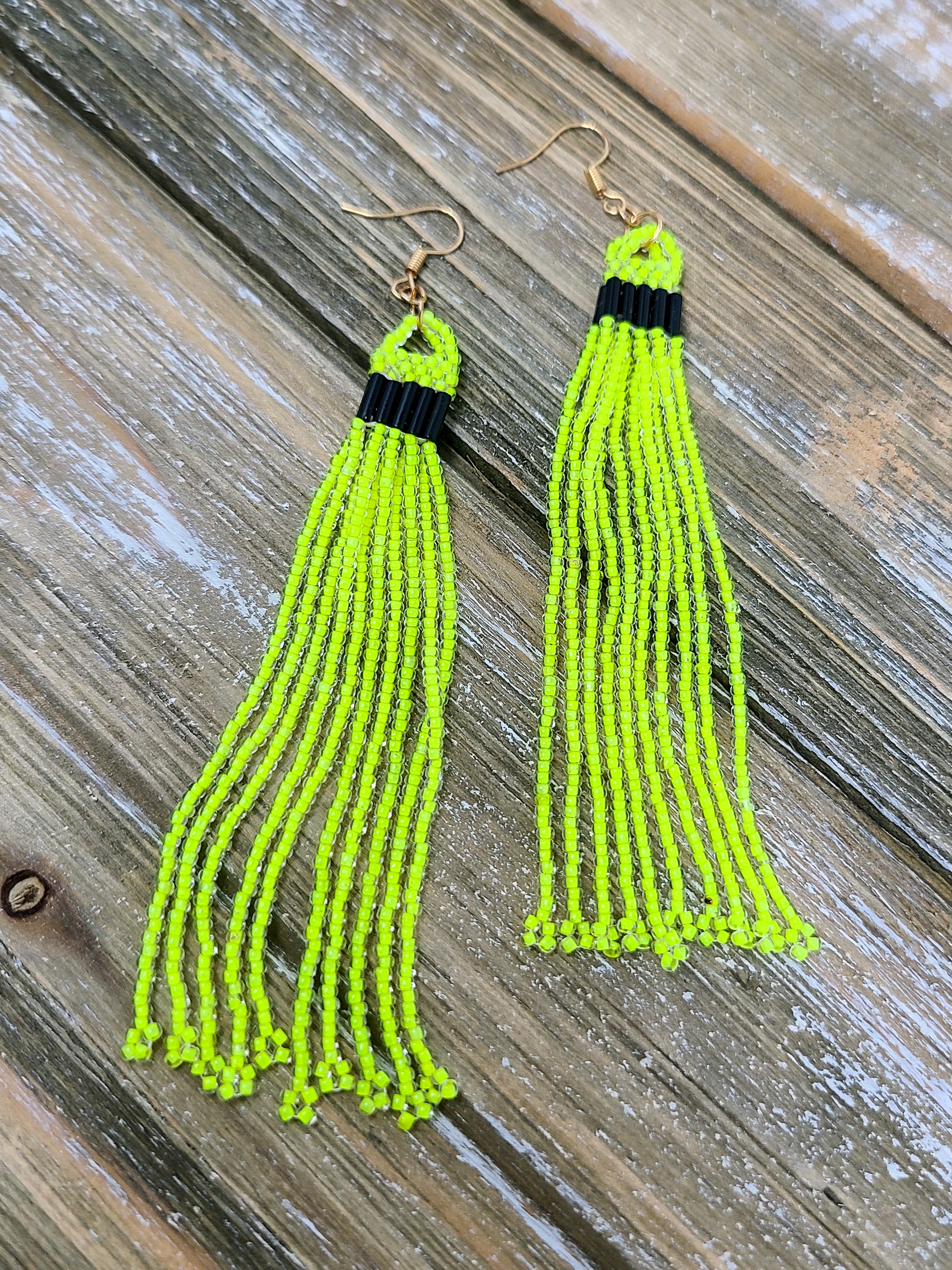 Tracy Gambler Beaded Earrings