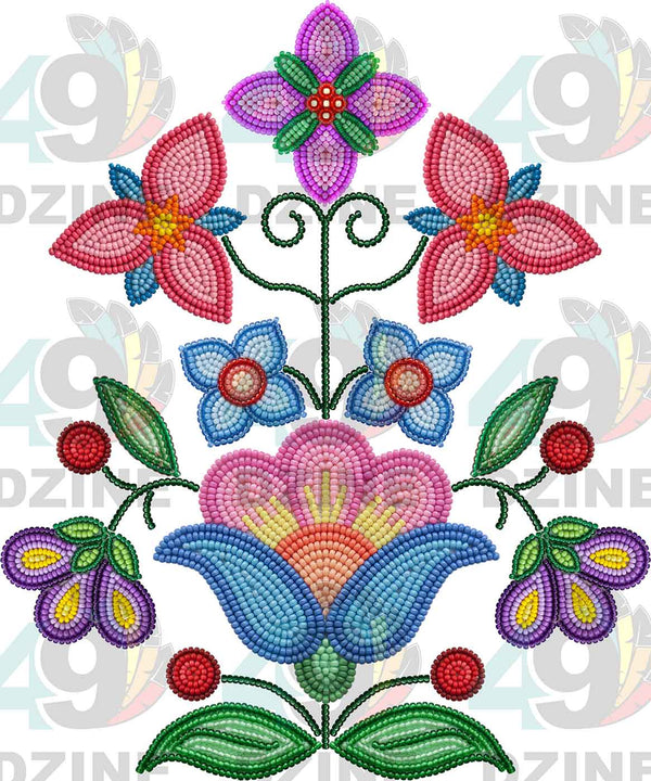 Petal Harmony Beadwork Various Sizes