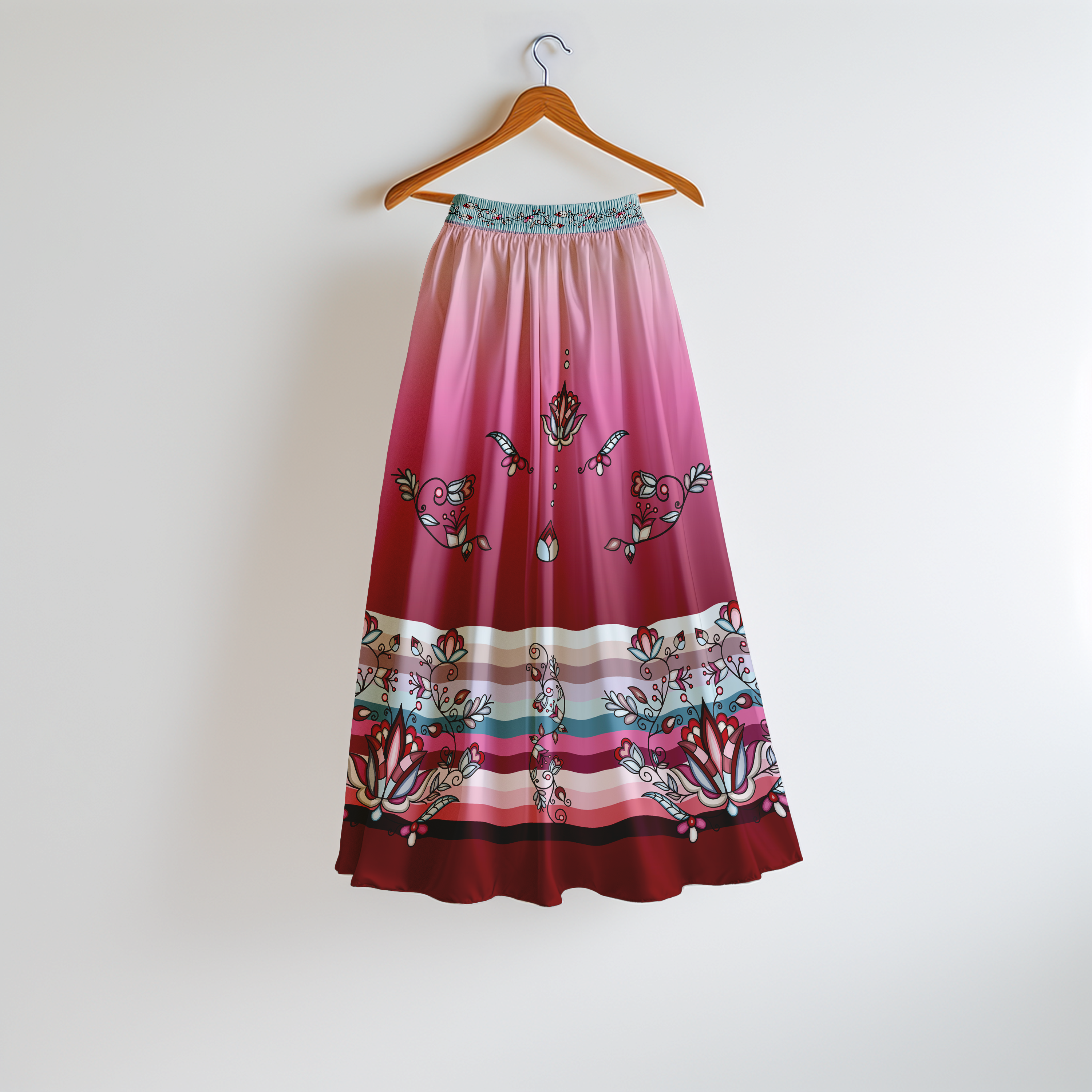 Winter Roseblush Skirt