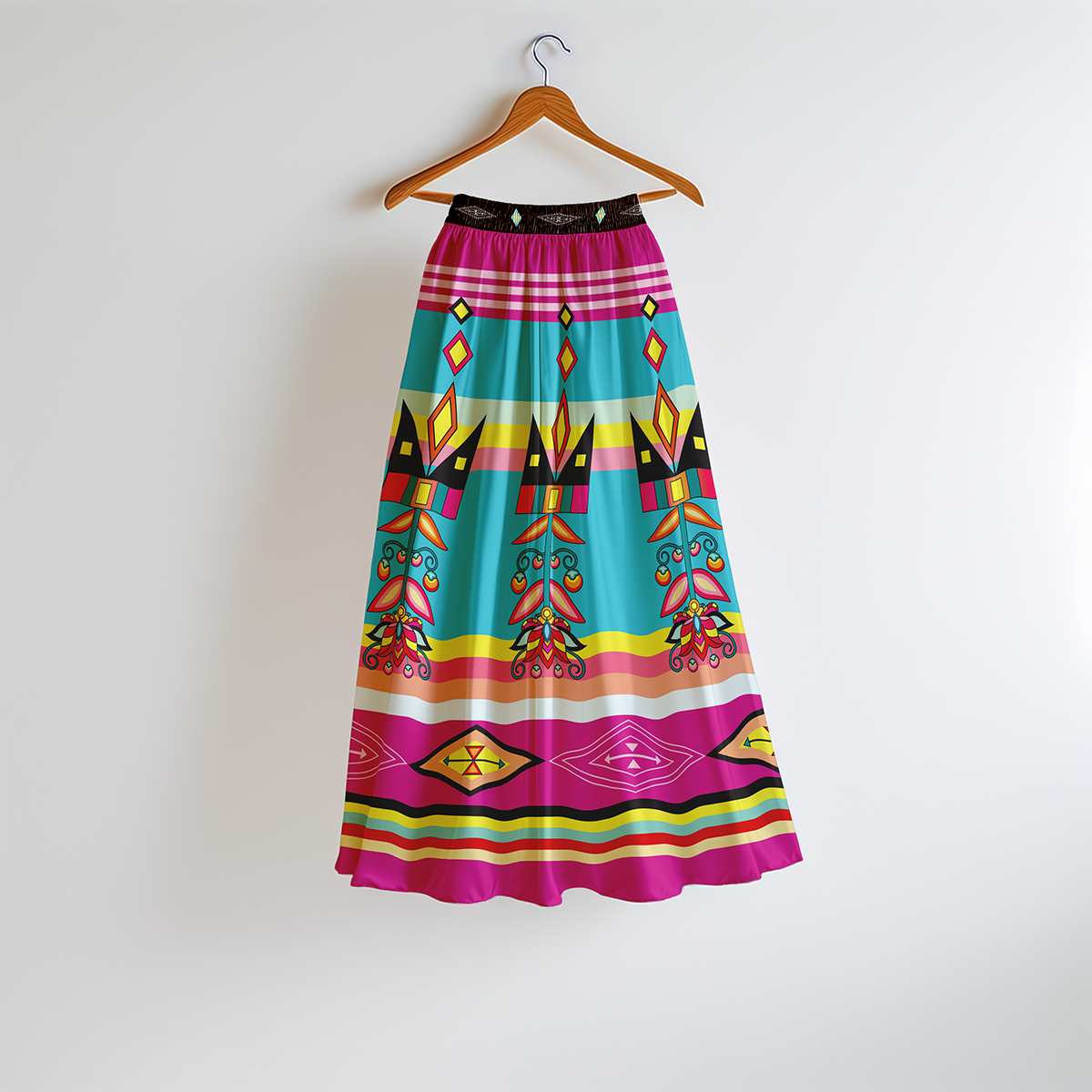 Crown of the Prairie Pink Skirt