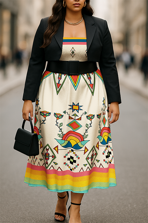 Horizon Blossom Light Smock Top Dress