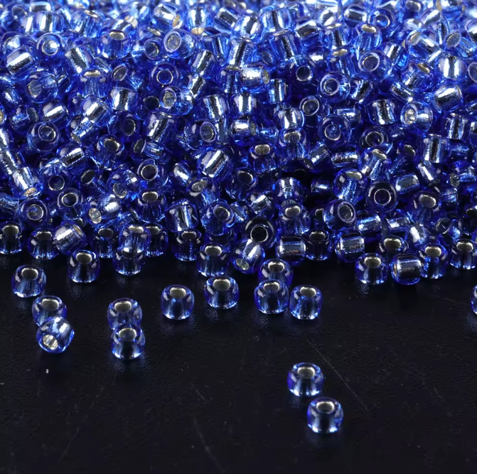 Seed Beads Size 11/0 - Sheer Glacial