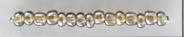 Transparent Lustered Seed Beads Size 11/0 - Buff