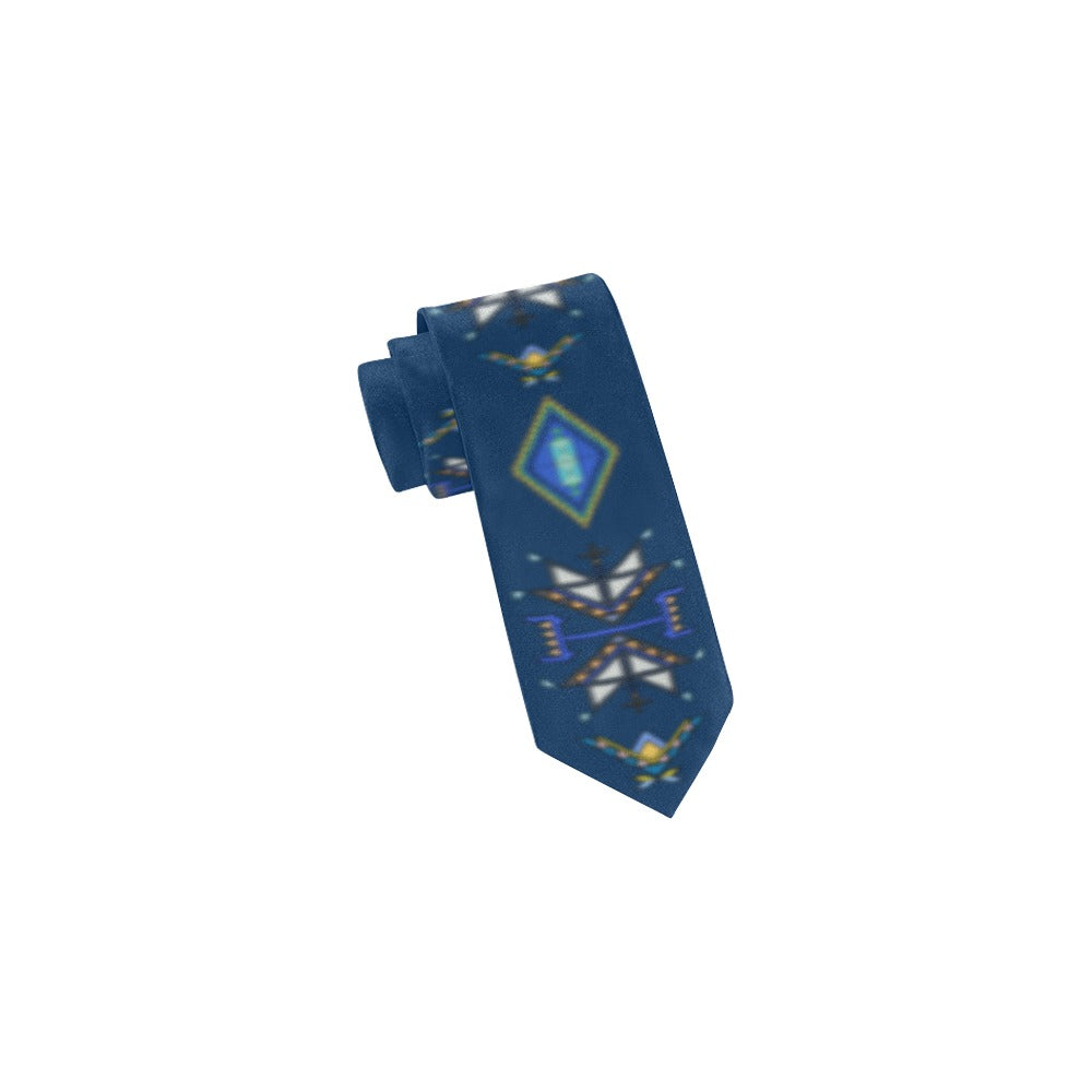 Eagle Strike Geometric Tie