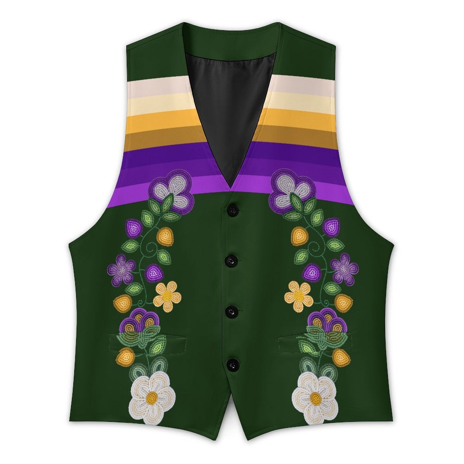 Midnight Moss Bloom Vest