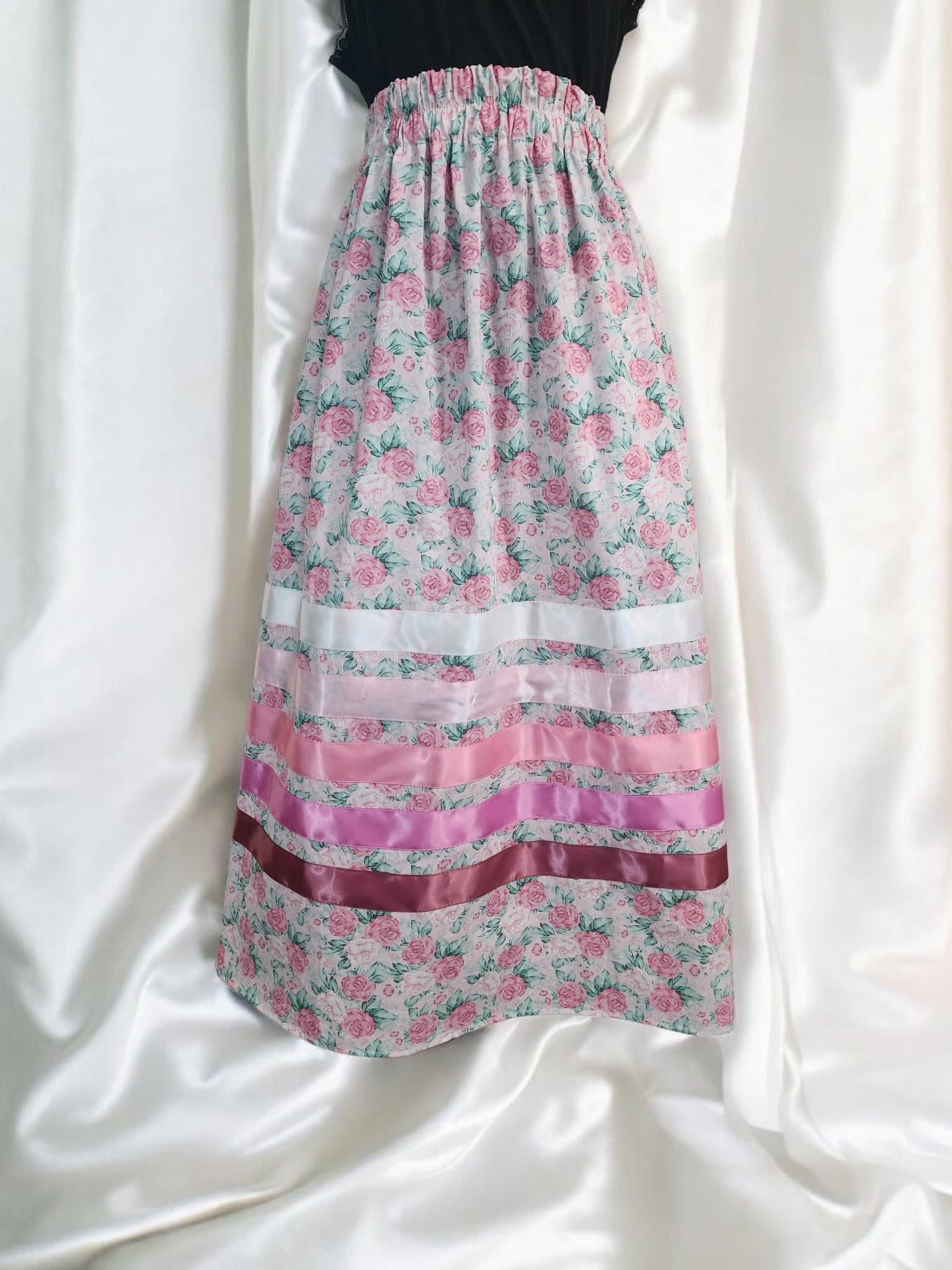 RezRibbons Handmade Berry Kind Ribbon Skirt